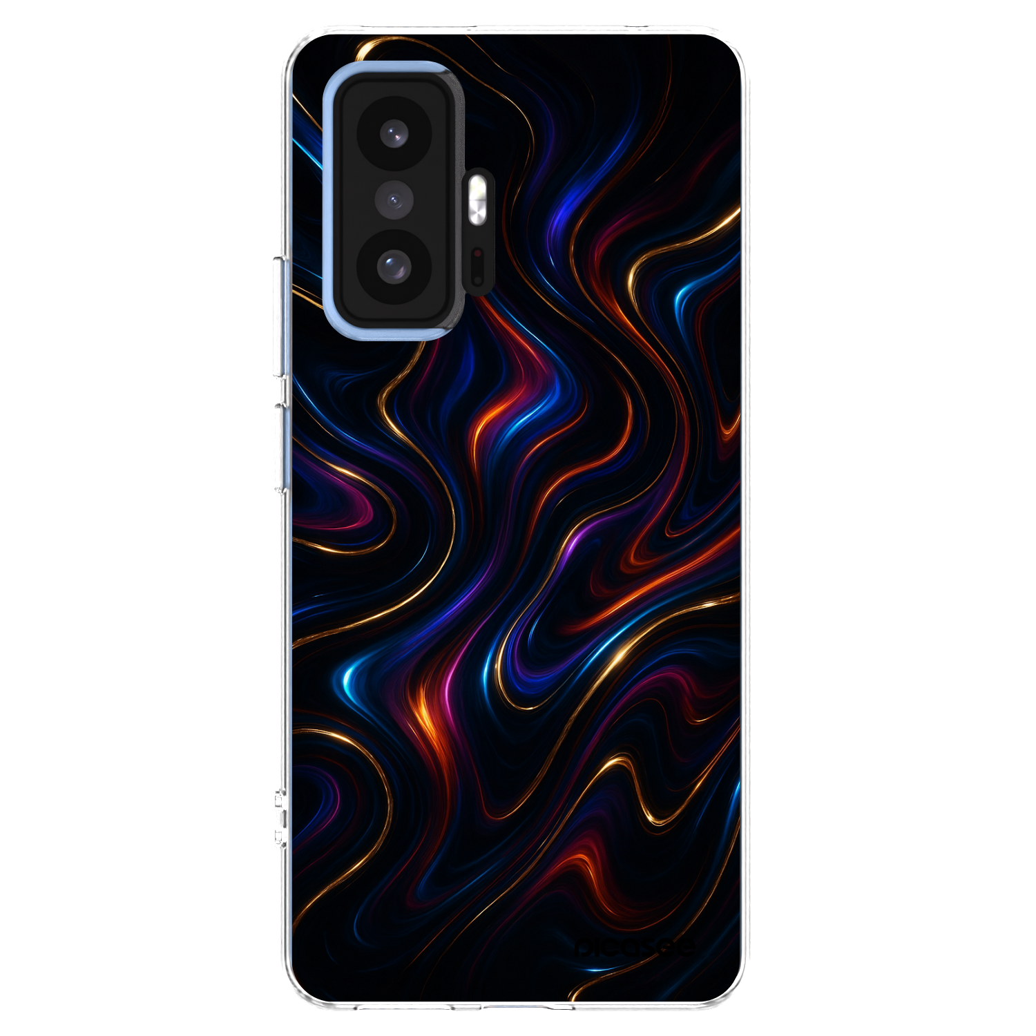 Picasee silikonski prozorni ovitek za Xiaomi 11T - Noir