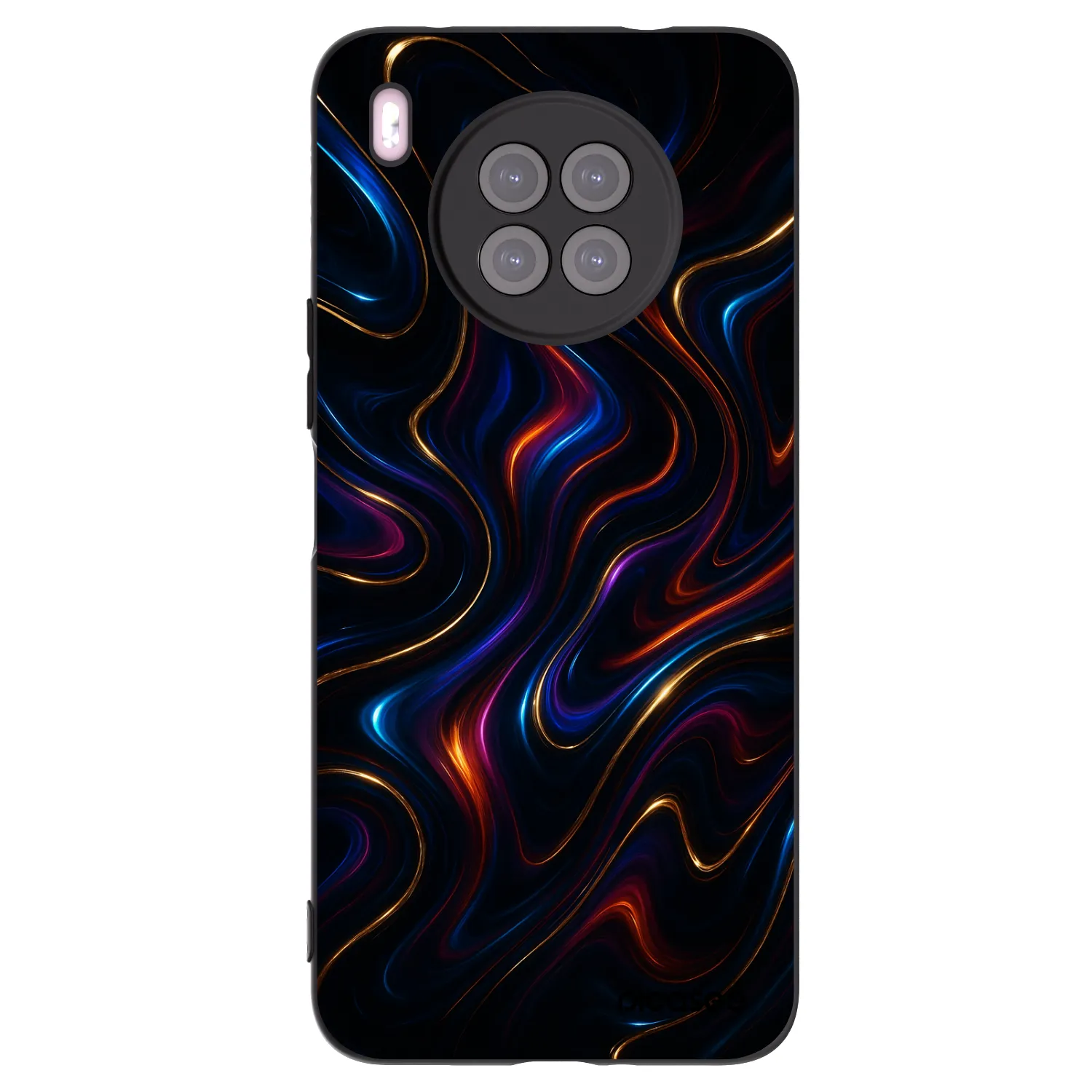 Picasee silikonski črni ovitek za Huawei Nova 8i - Noir