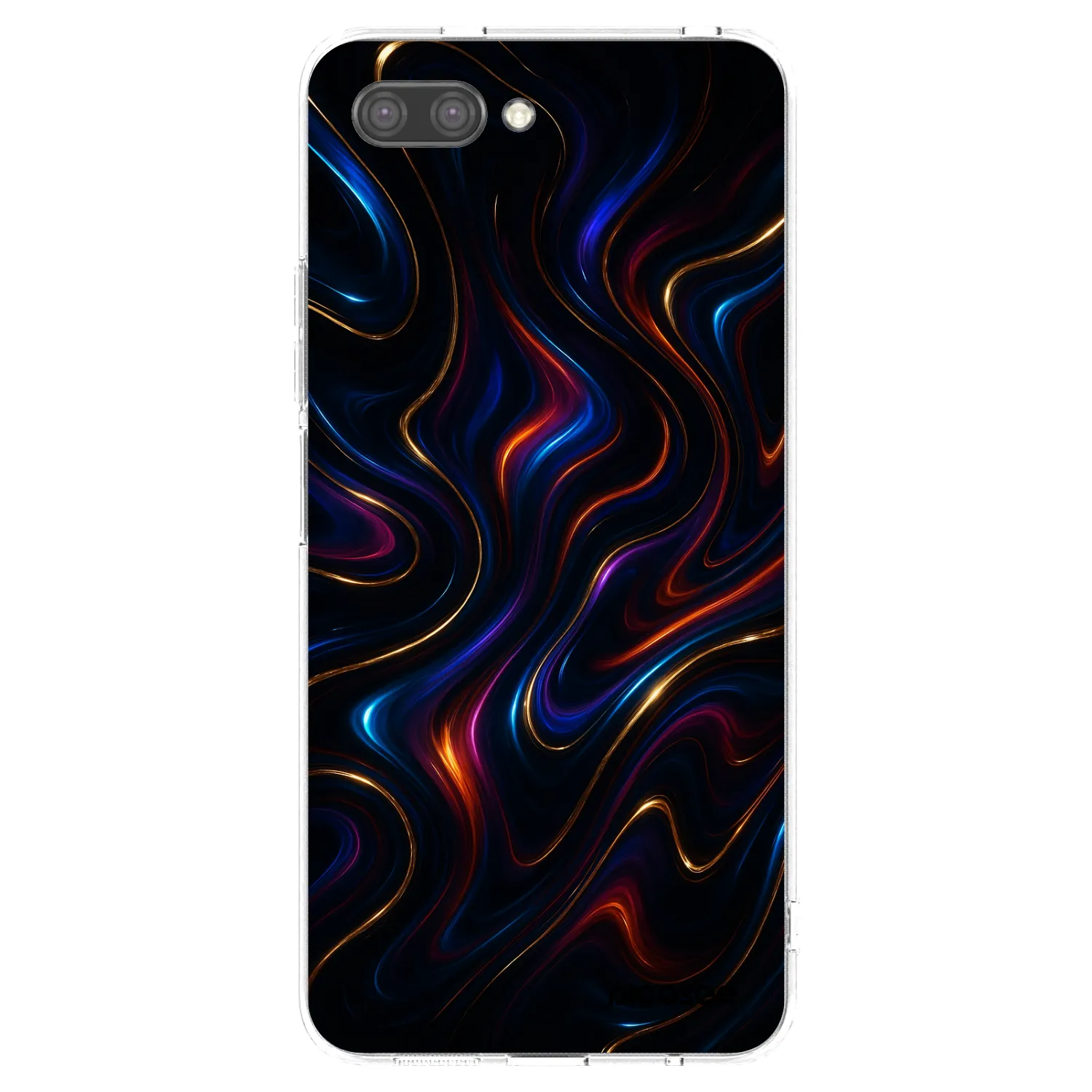 Picasee silikonski prozorni ovitek za Honor 10 - Noir
