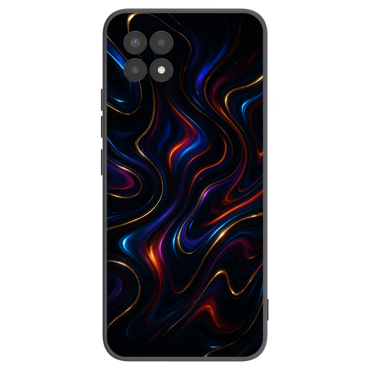 Picasee silikonski črni ovitek za Realme 8i - Noir