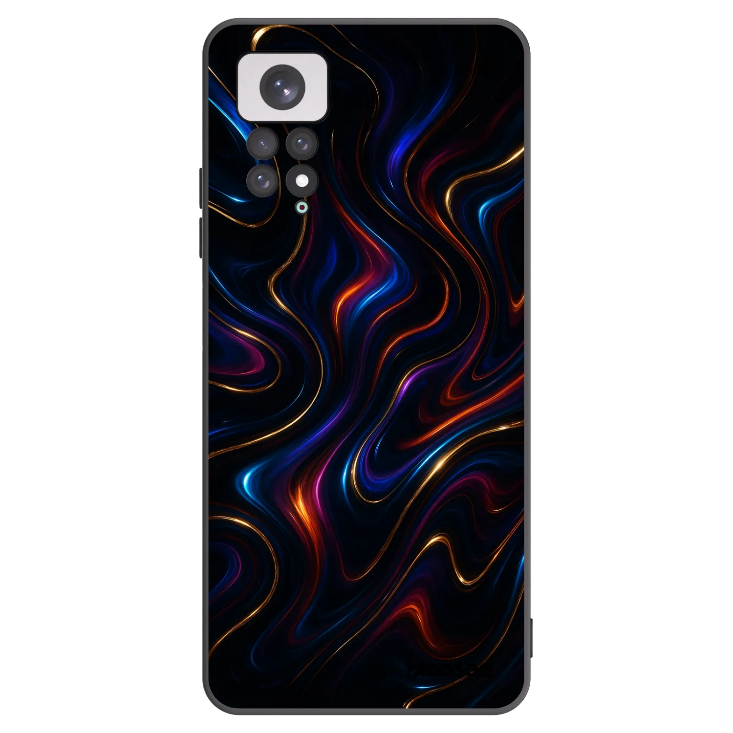 Picasee silikonski črni ovitek za Xiaomi Redmi Note 11 - Noir