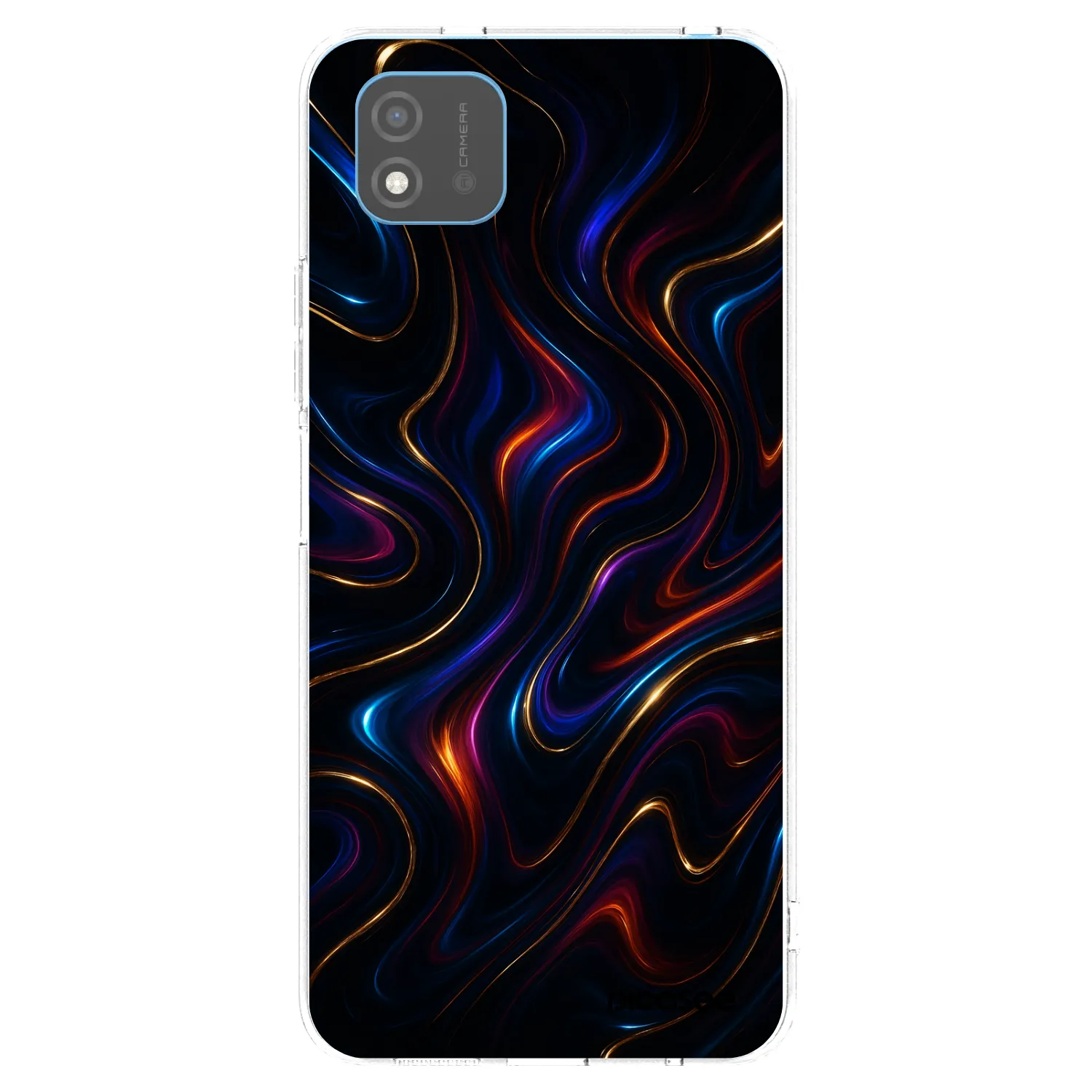 Picasee silikonski prozorni ovitek za Realme C11 (2021) - Noir