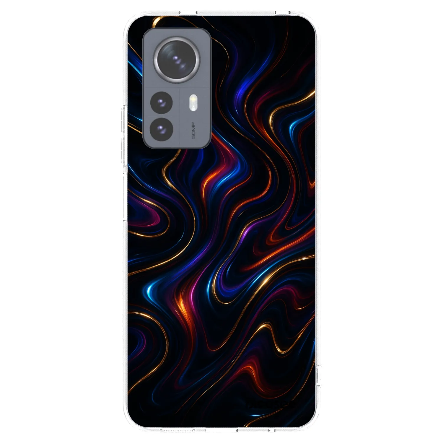 Picasee silikonski prozorni ovitek za Xiaomi 12 Pro - Noir