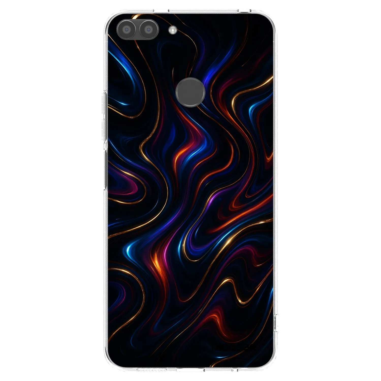 Picasee silikonski prozorni ovitek za Huawei P Smart - Noir