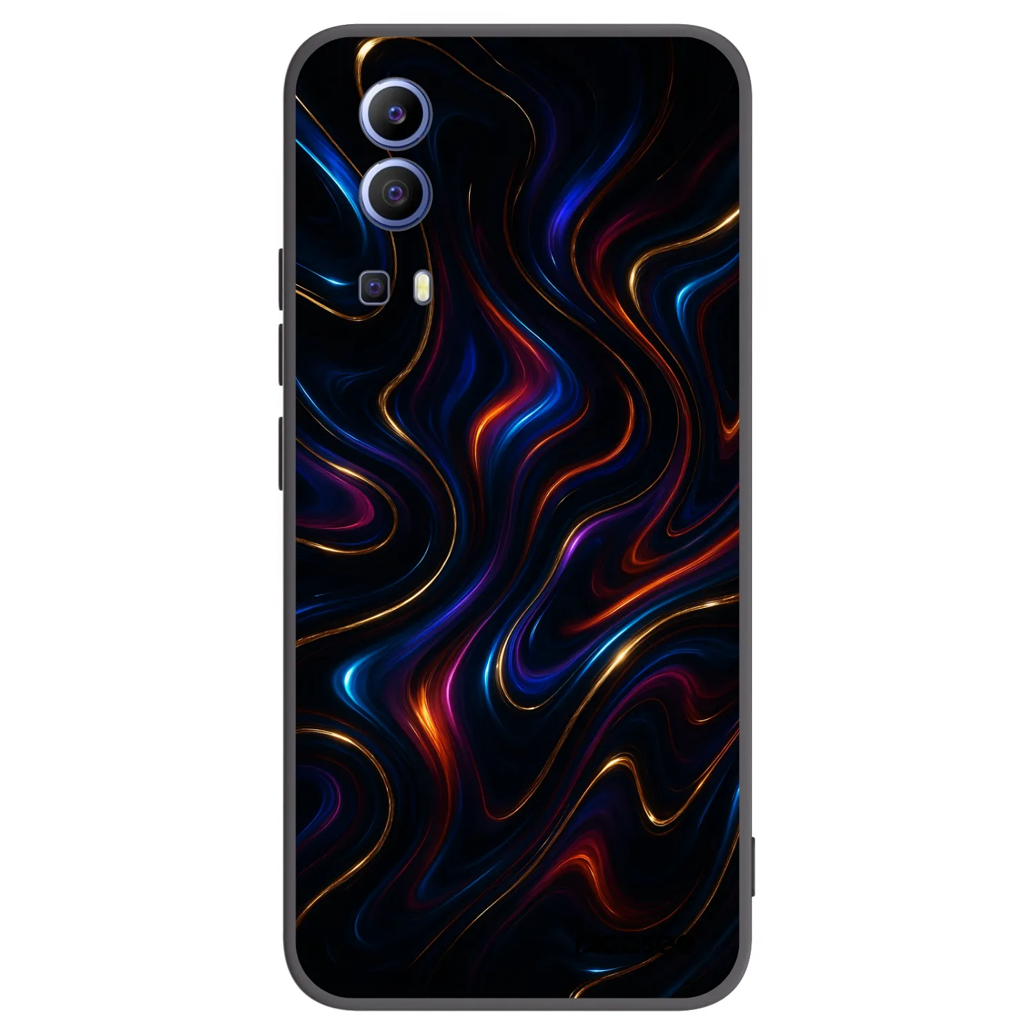 Picasee silikonski črni ovitek za Vivo Y52 5G - Noir