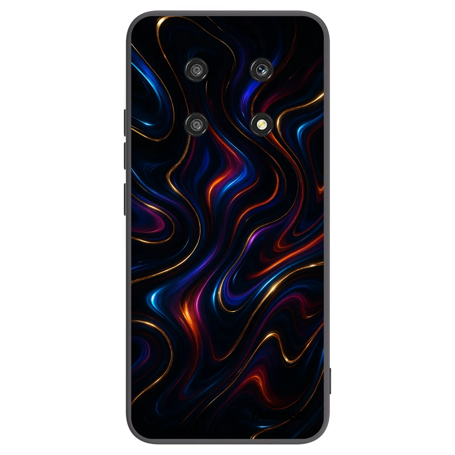 Picasee silikonski črni ovitek za Honor Magic4 Lite 5G - Noir