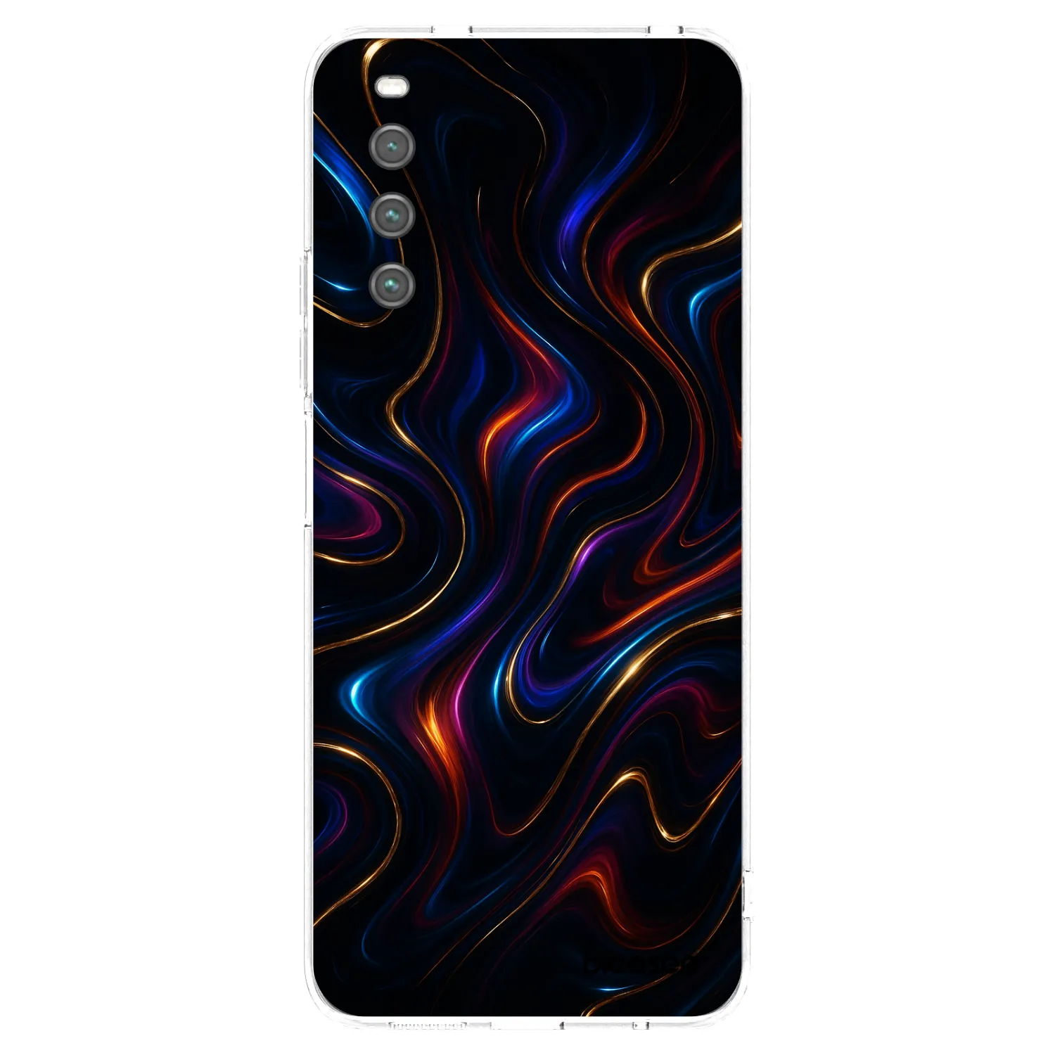 Picasee silikonski prozorni ovitek za Sony Xperia 10 IV 5G - Noir
