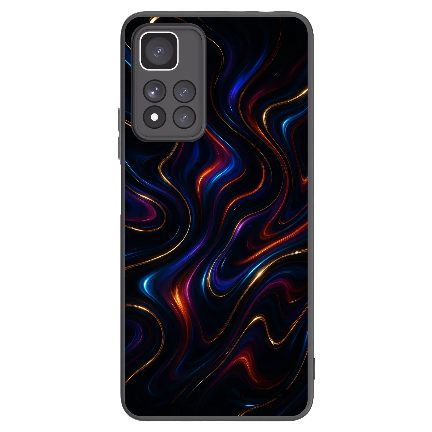Picasee silikonski črni ovitek za Xiaomi Redmi Note 11 Pro+ 5G - Noir