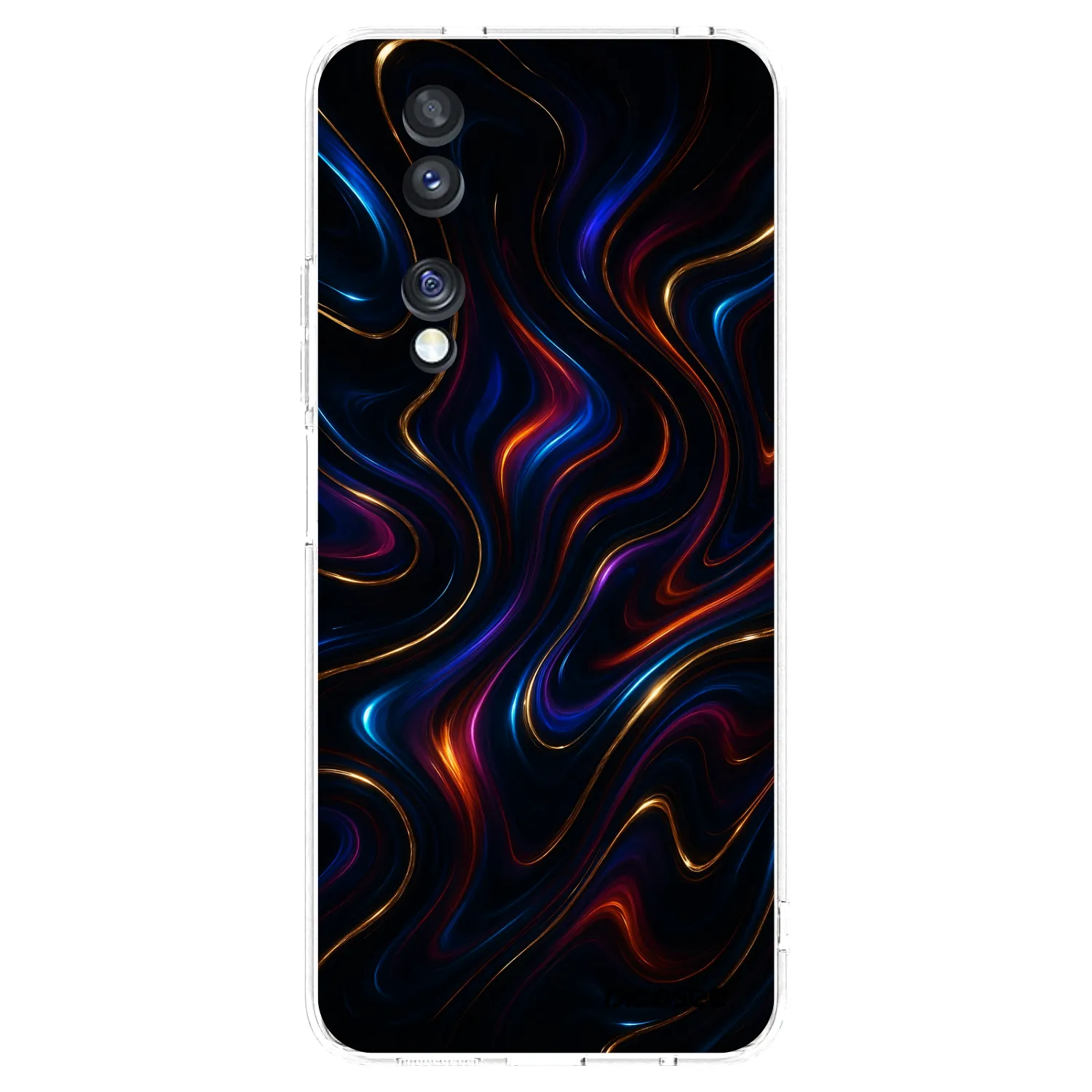 Picasee silikonski prozorni ovitek za Honor 70 - Noir