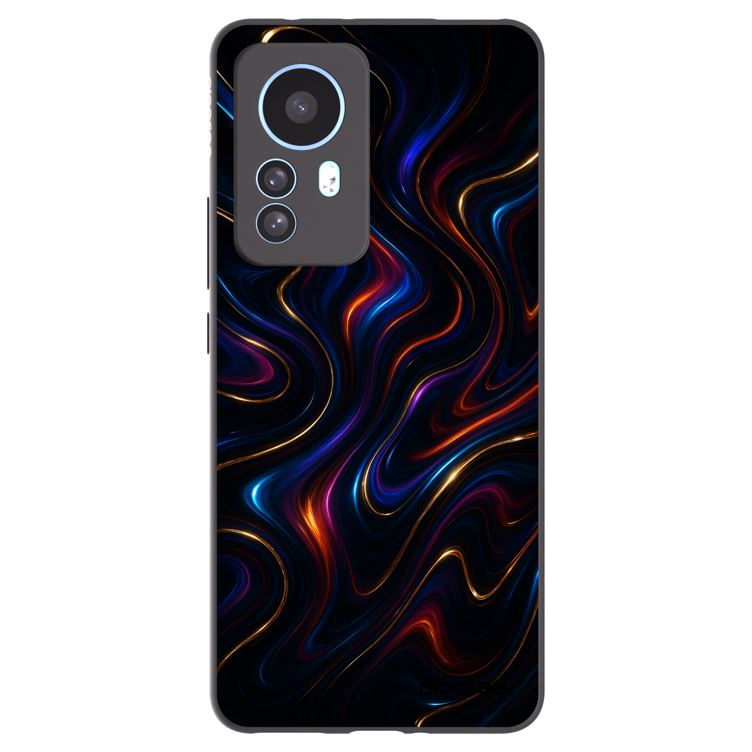 Picasee silikonski črni ovitek za Xiaomi 12T Pro - Noir