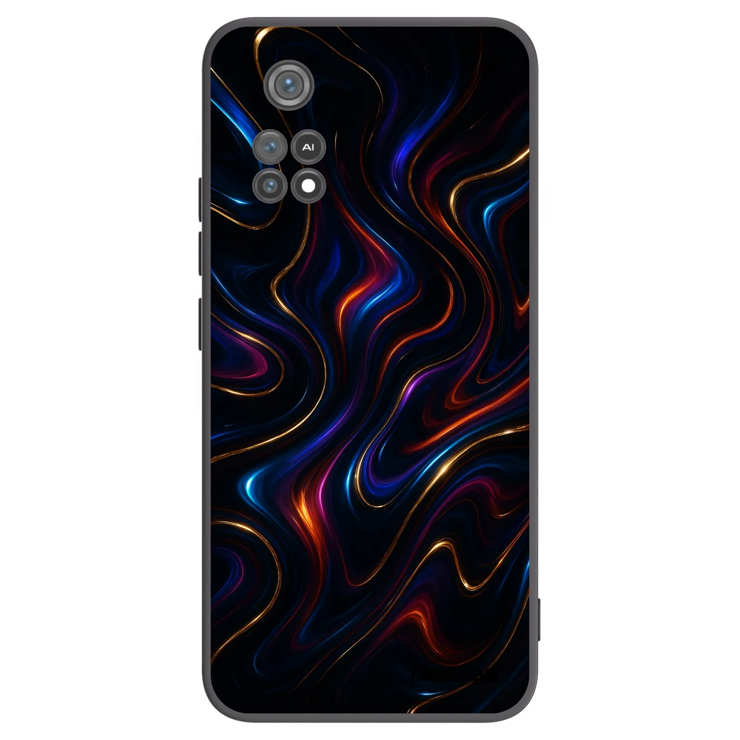 Picasee silikonski črni ovitek za Xiaomi Poco M4 Pro - Noir
