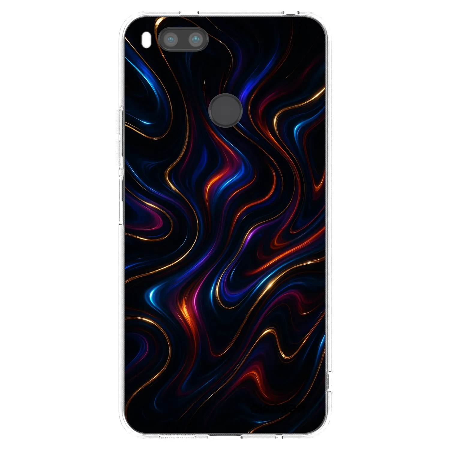 Picasee silikonski prozorni ovitek za Xiaomi Redmi A1 - Noir