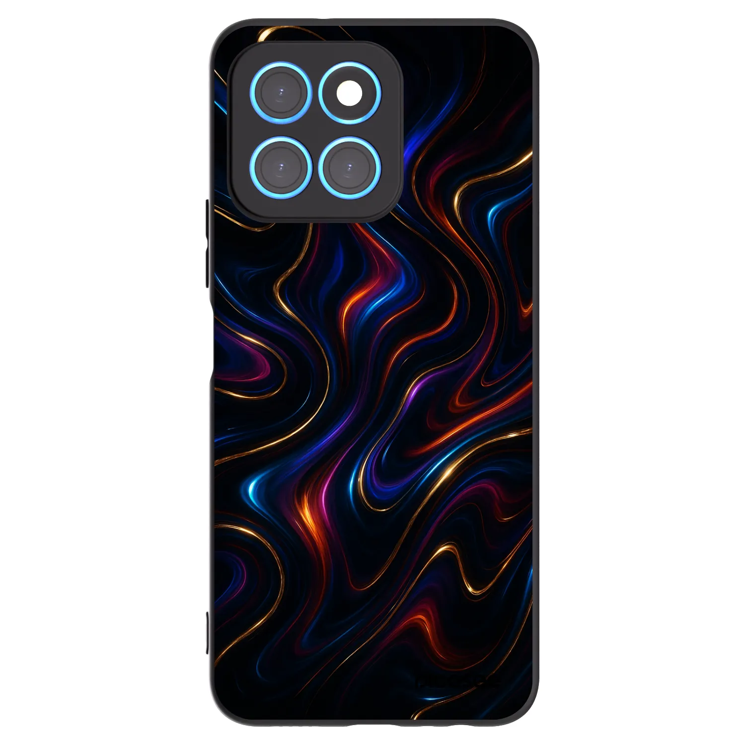 Picasee silikonski črni ovitek za Honor X6 - Noir