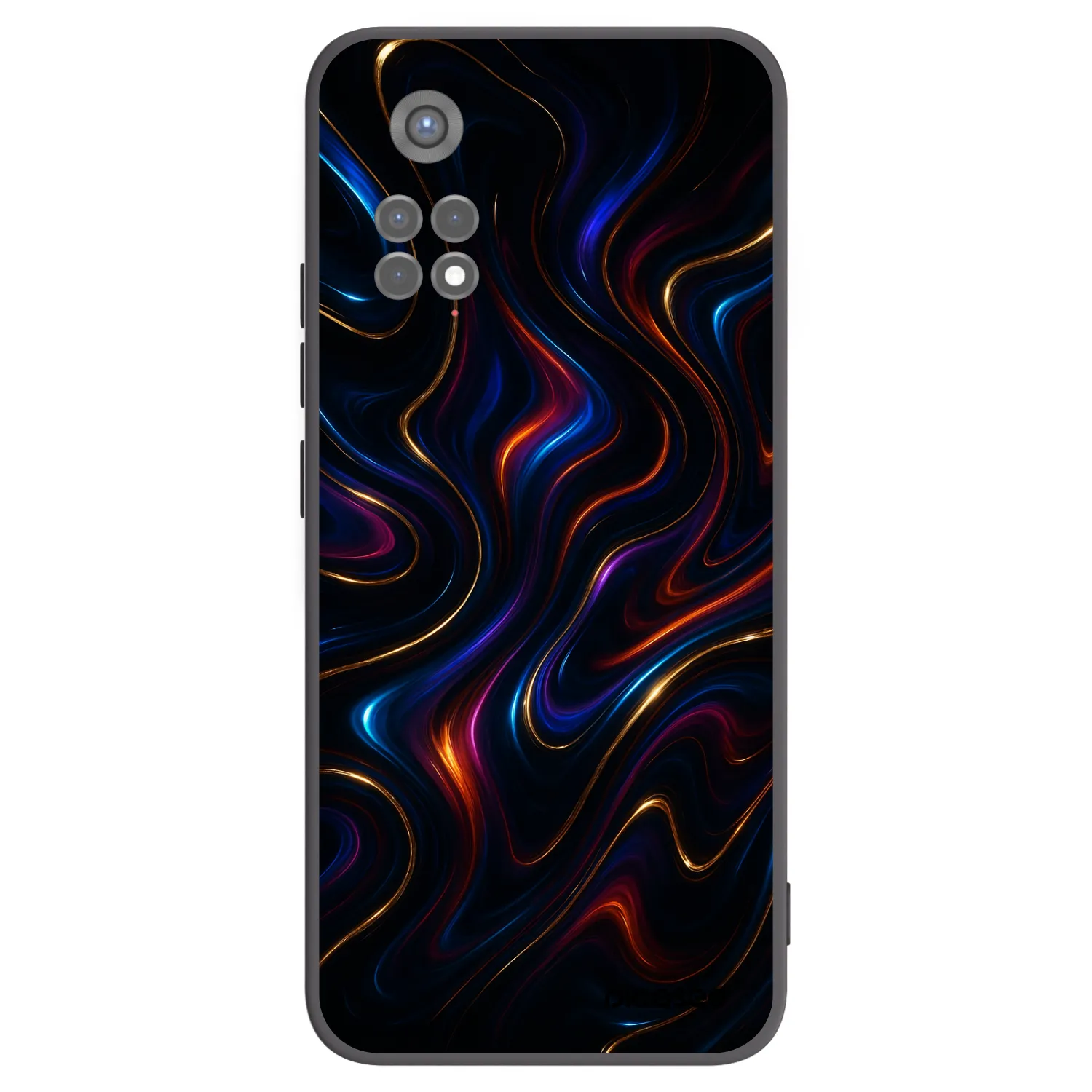 Picasee silikonski črni ovitek za Xiaomi Redmi Note 11S 5G - Noir