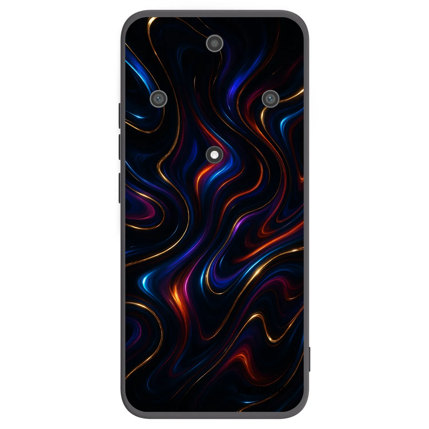 Picasee silikonski črni ovitek za Honor Magic5 Lite 5G - Noir