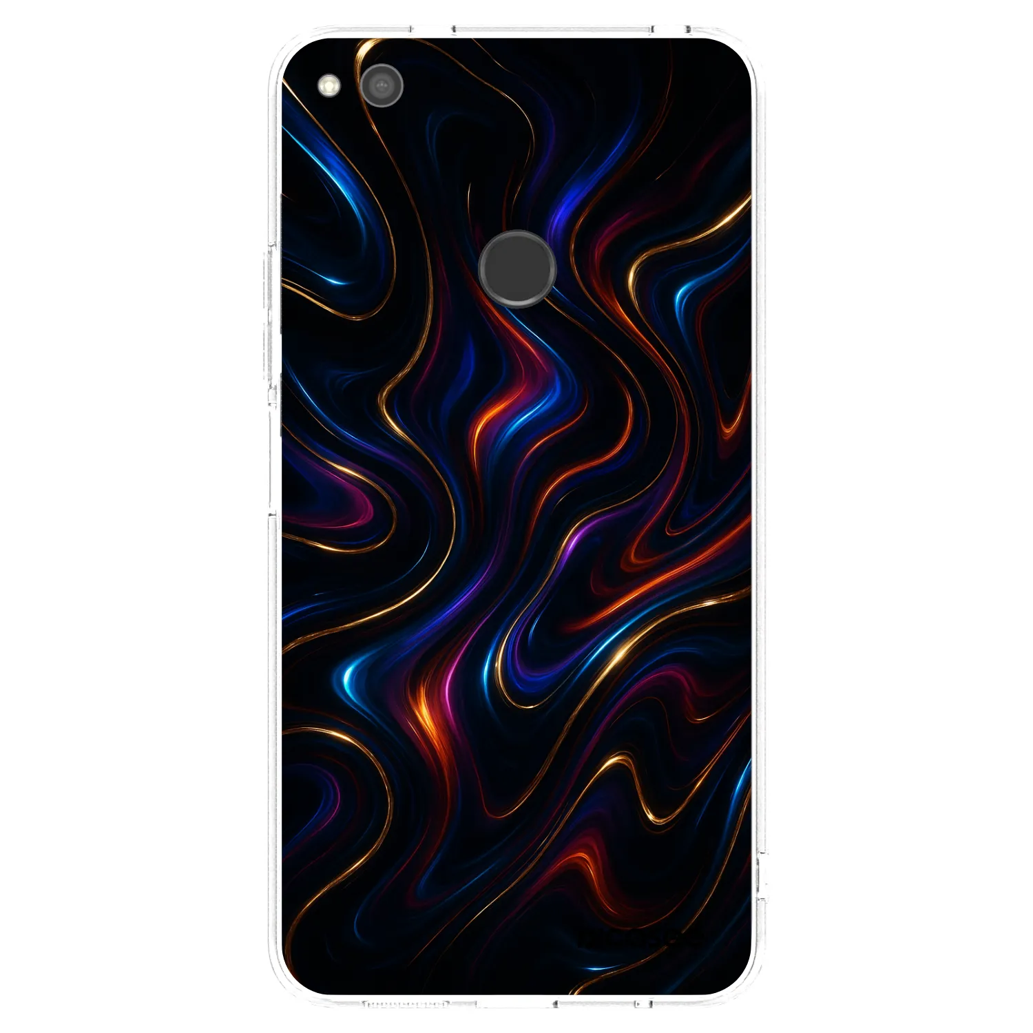 Picasee silikonski prozorni ovitek za Huawei P9 Lite 2017 - Noir