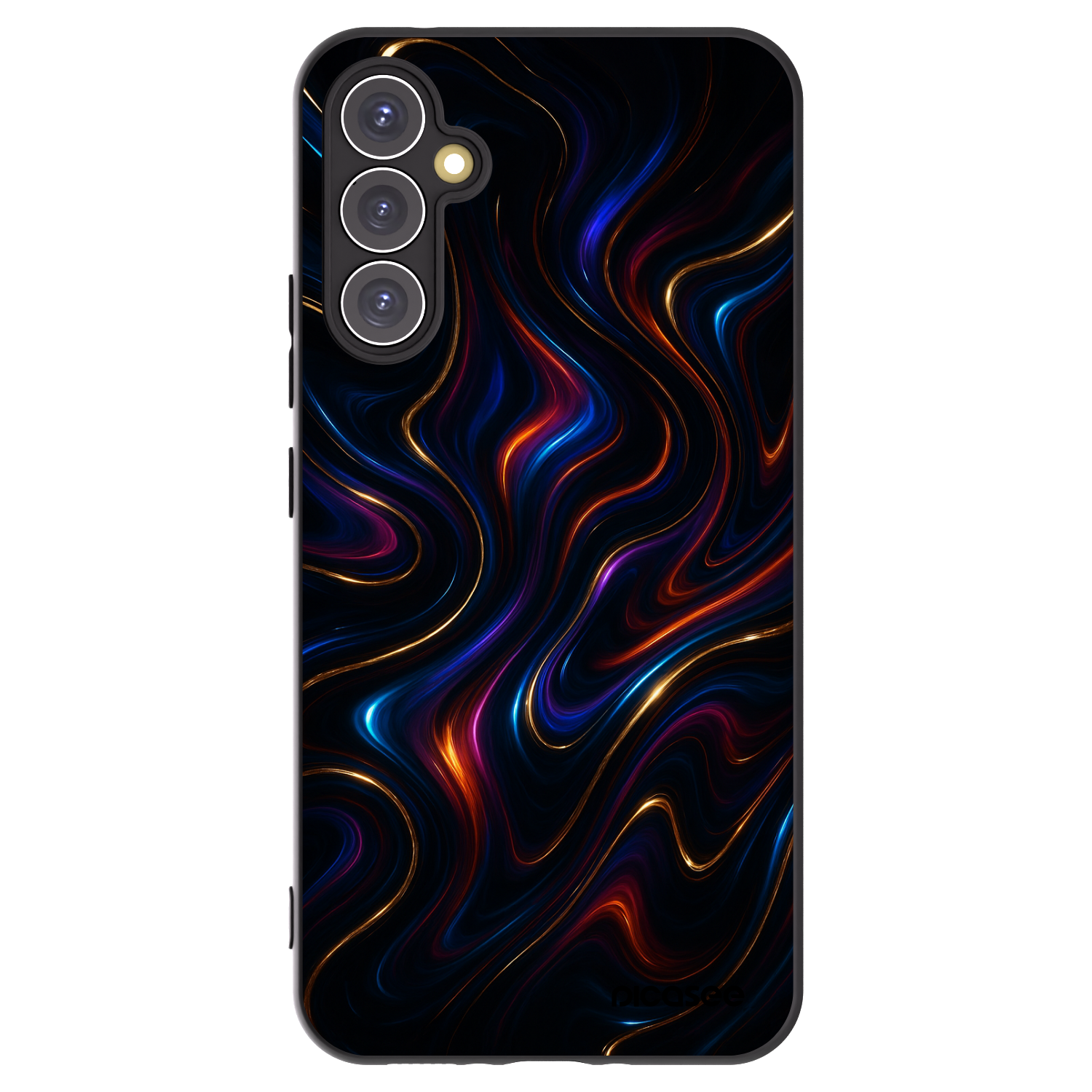 Picasee silikonski črni ovitek za Samsung Galaxy A34 5G A346B - Noir