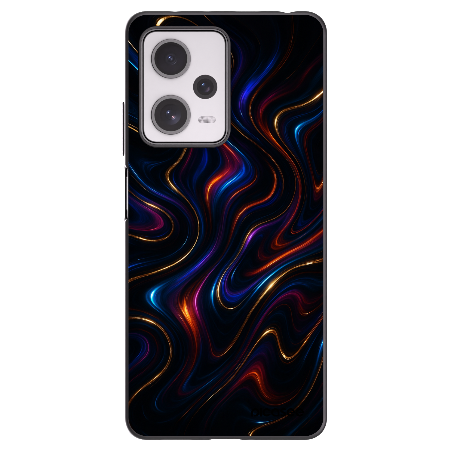 Picasee silikonski črni ovitek za Xiaomi Redmi Note 12 Pro+ 5G - Noir