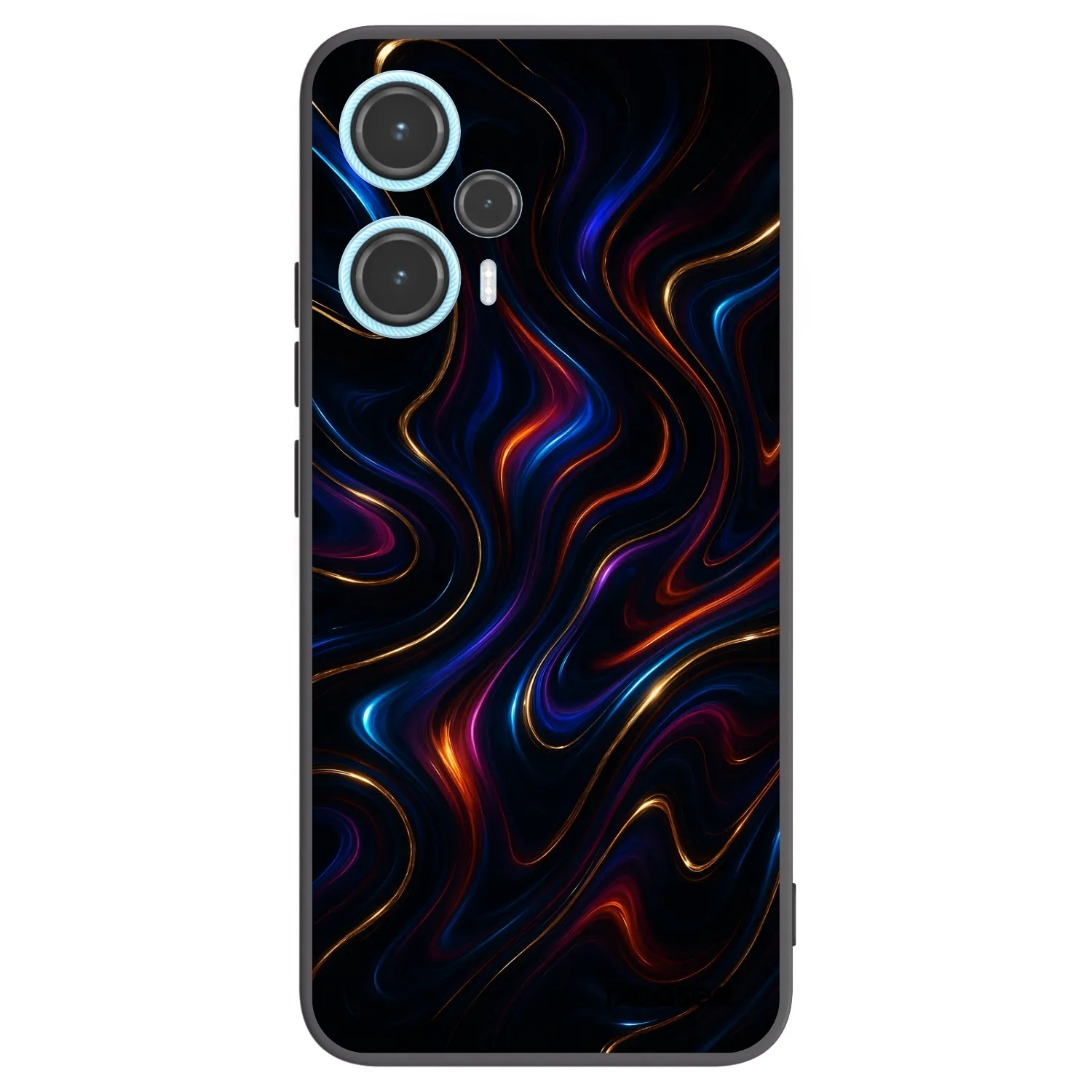 Picasee silikonski črni ovitek za Xiaomi Poco F5 - Noir