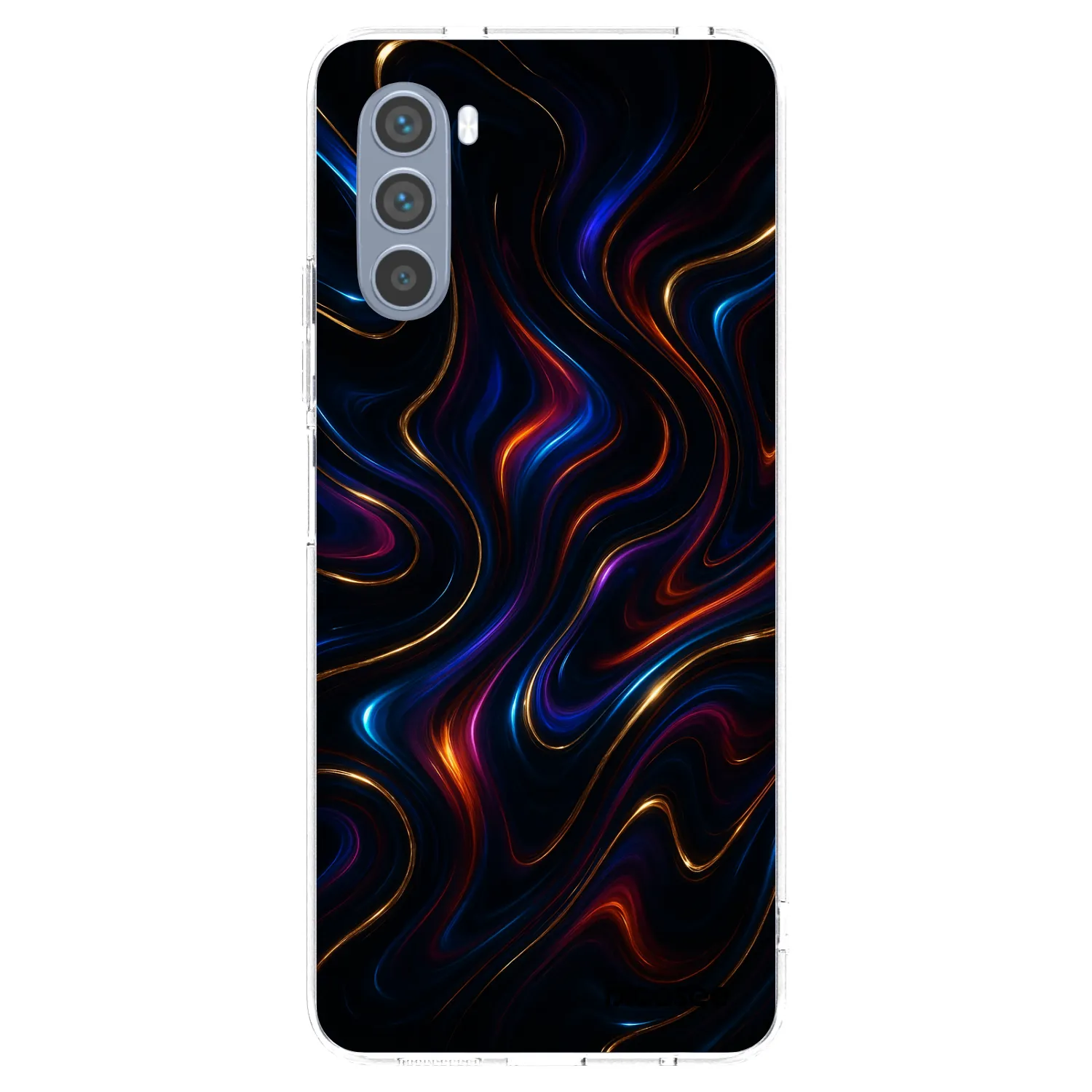 Picasee silikonski prozorni ovitek za Motorola Moto G62 - Noir