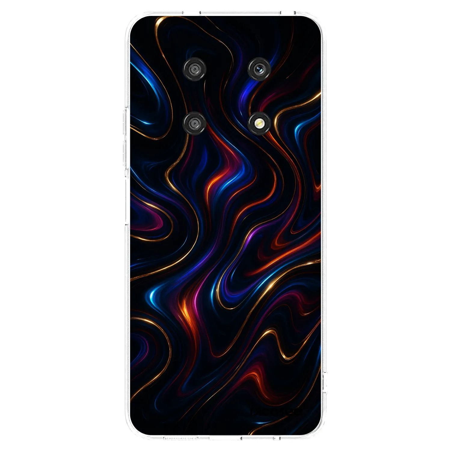 Picasee silikonski prozorni ovitek za Honor Magic4 Lite 5G - Noir