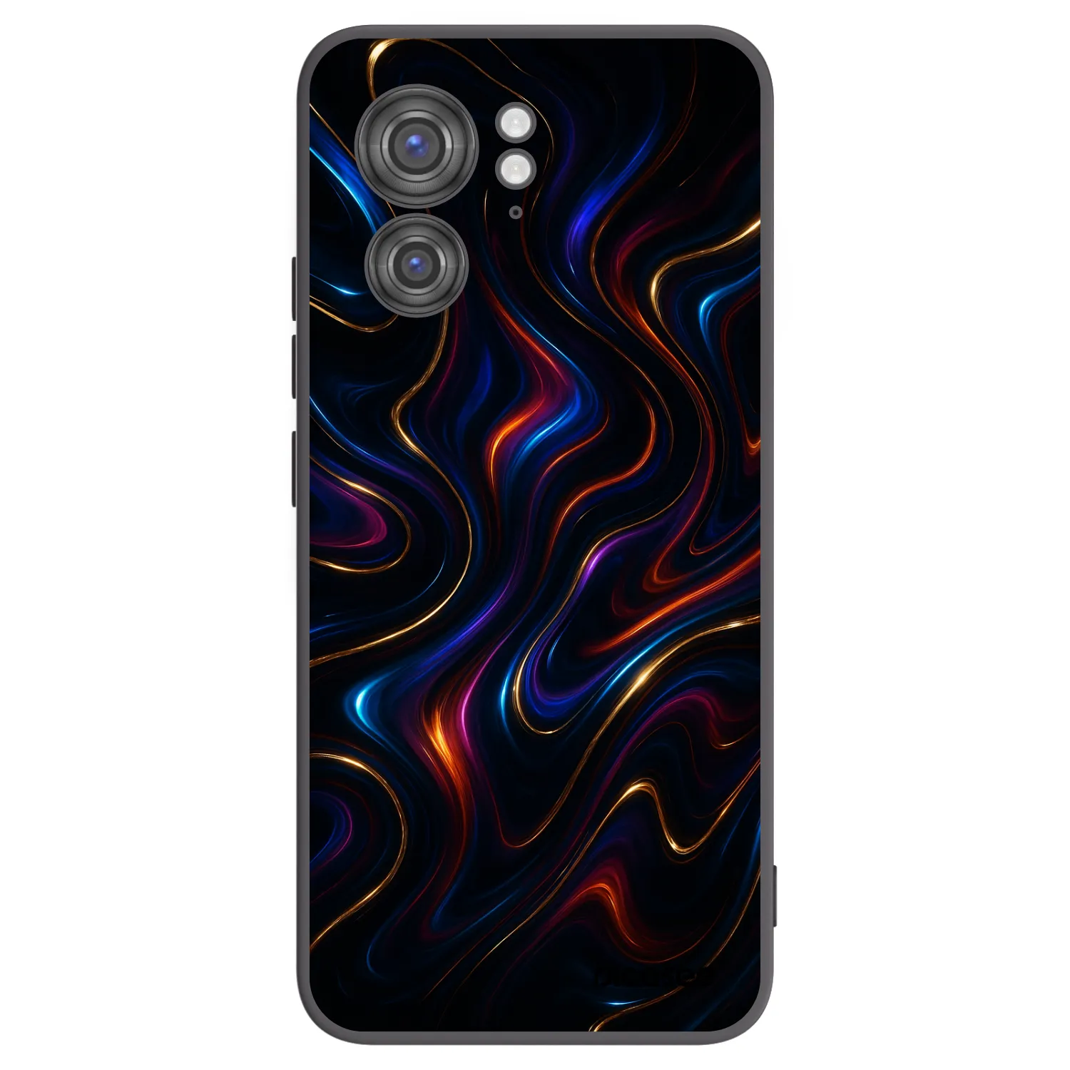 Picasee silikonski črni ovitek za Motorola Edge 40 - Noir
