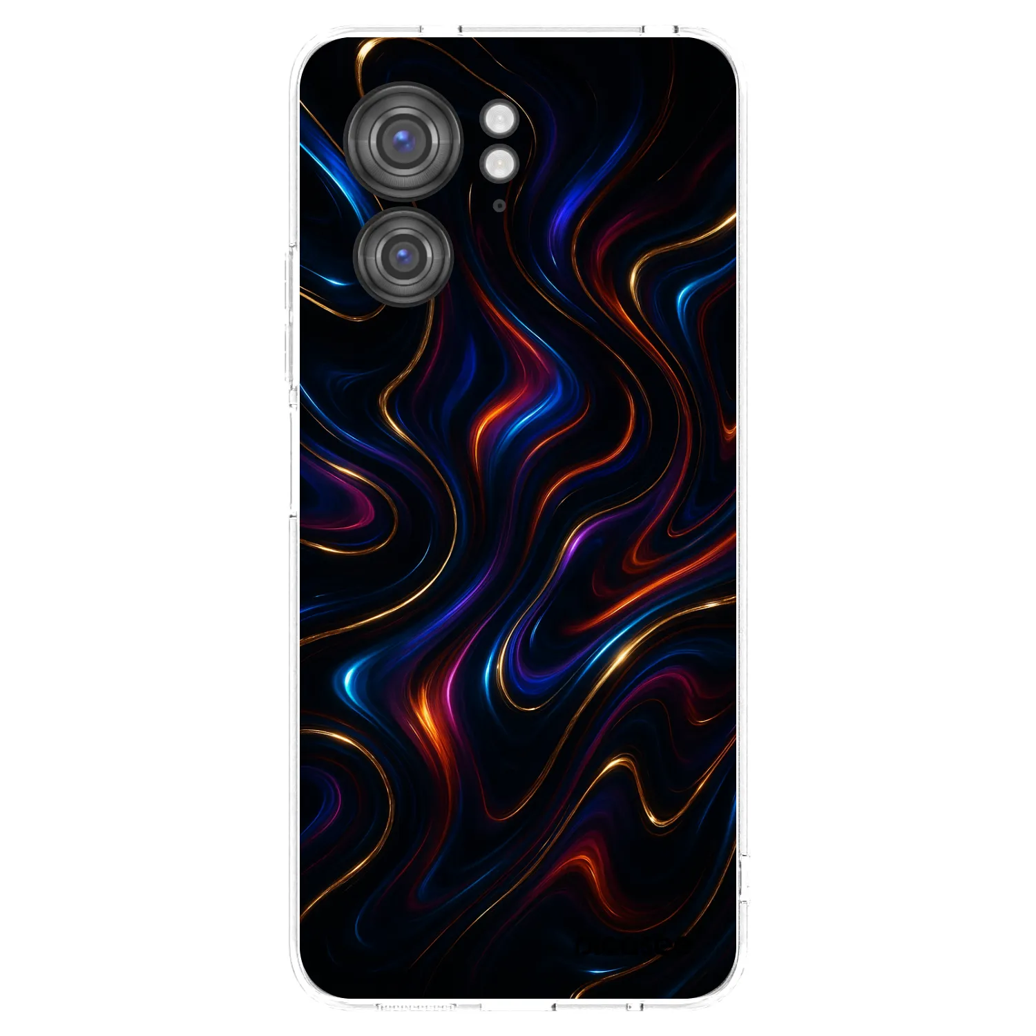 Picasee silikonski prozorni ovitek za Motorola Edge 40 - Noir