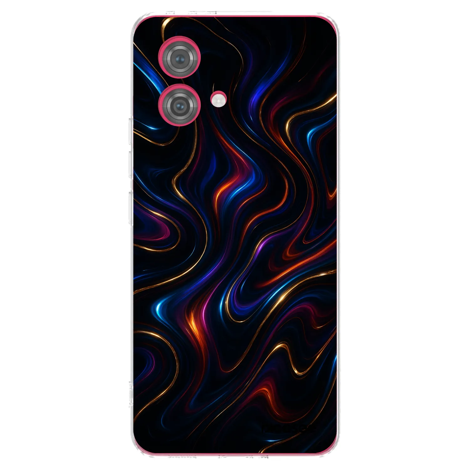 Picasee silikonski prozorni ovitek za Motorola Moto G84 5G - Noir