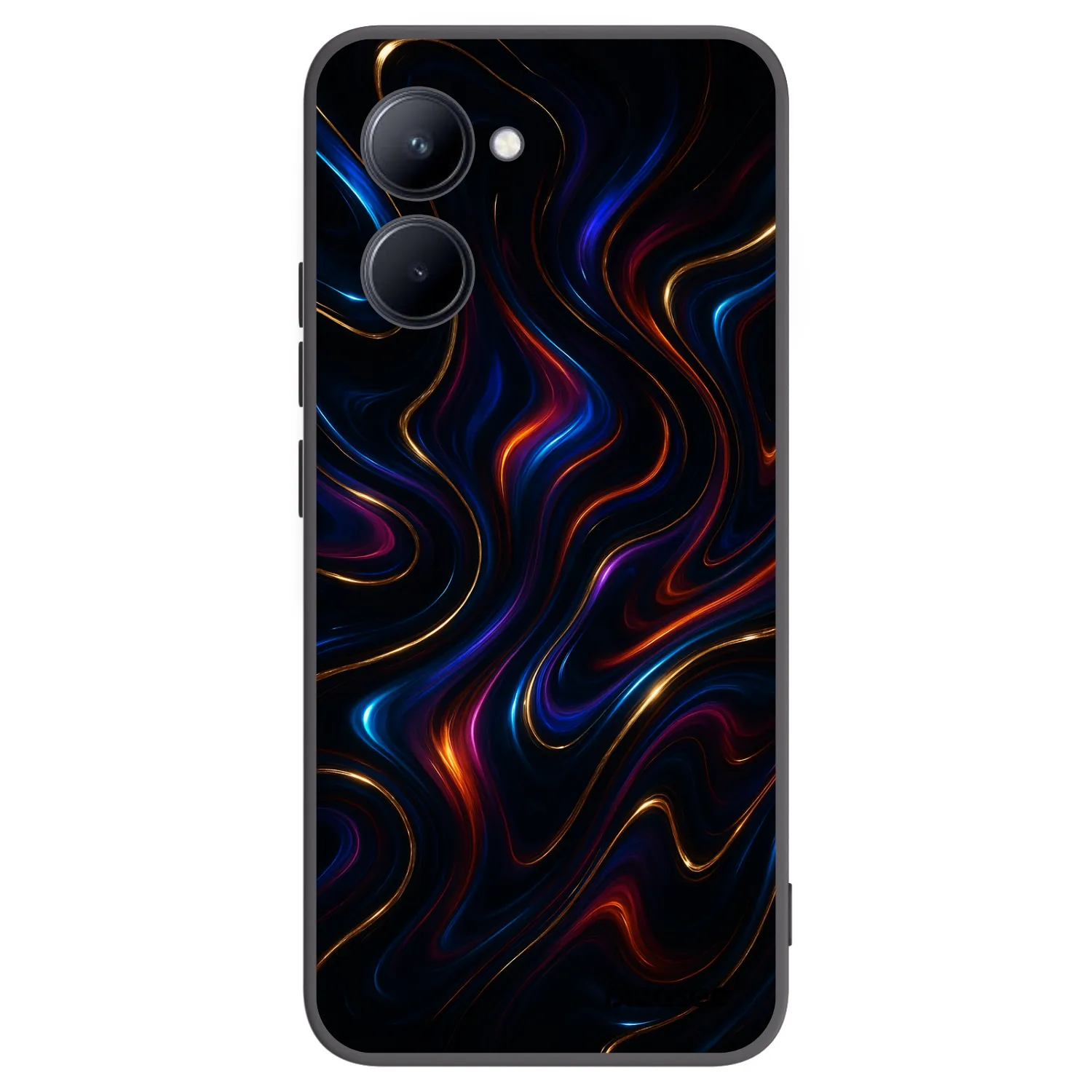 Picasee silikonski črni ovitek za Realme C33 (2023) - Noir