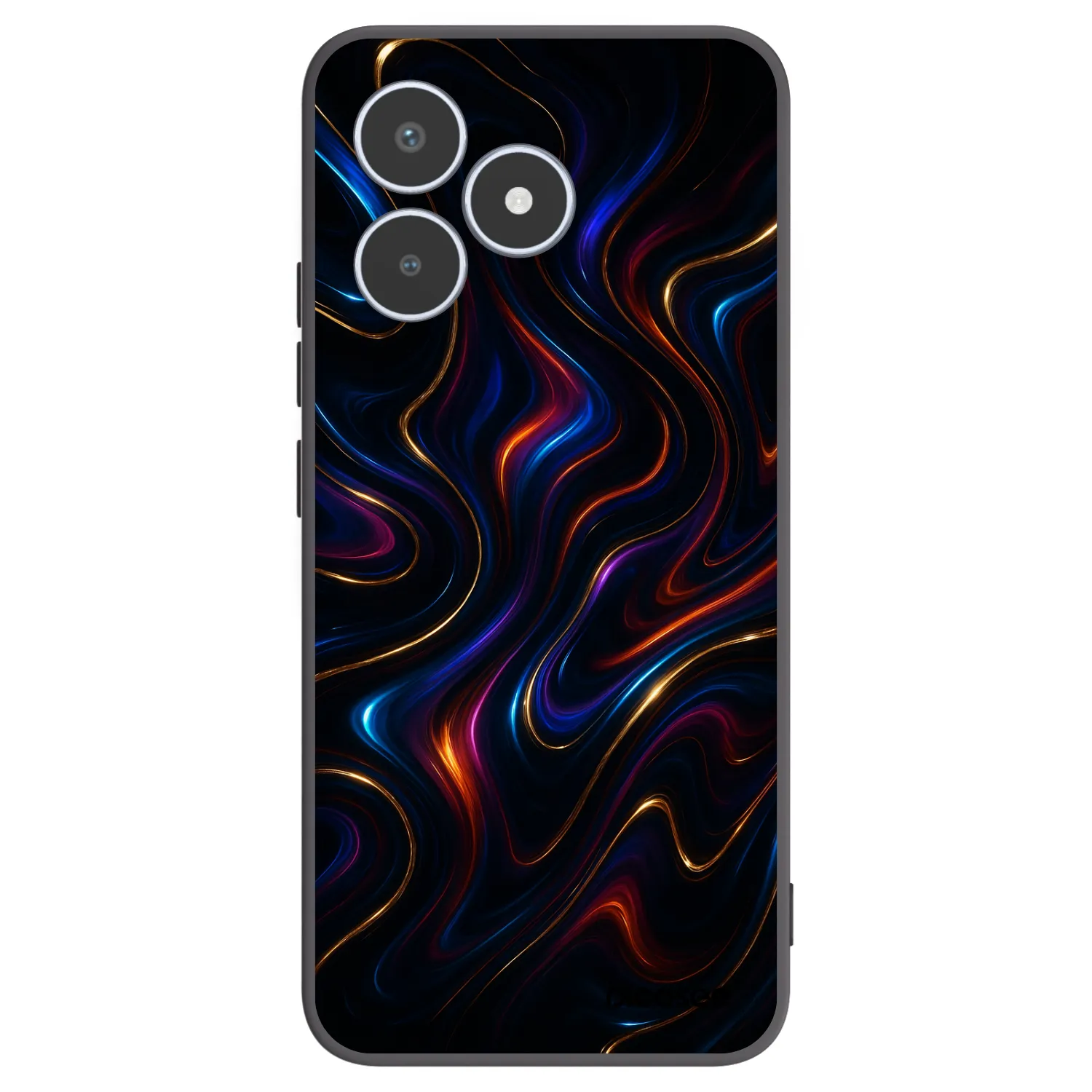 Picasee silikonski črni ovitek za Realme C53 - Noir