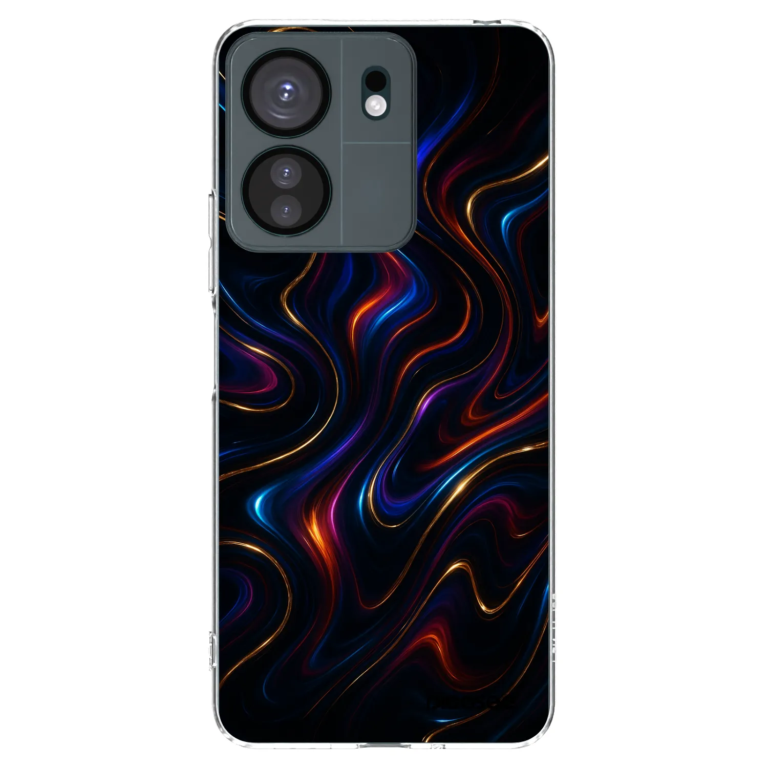 Picasee silikonski prozorni ovitek za Xiaomi Redmi 13C 4G - Noir