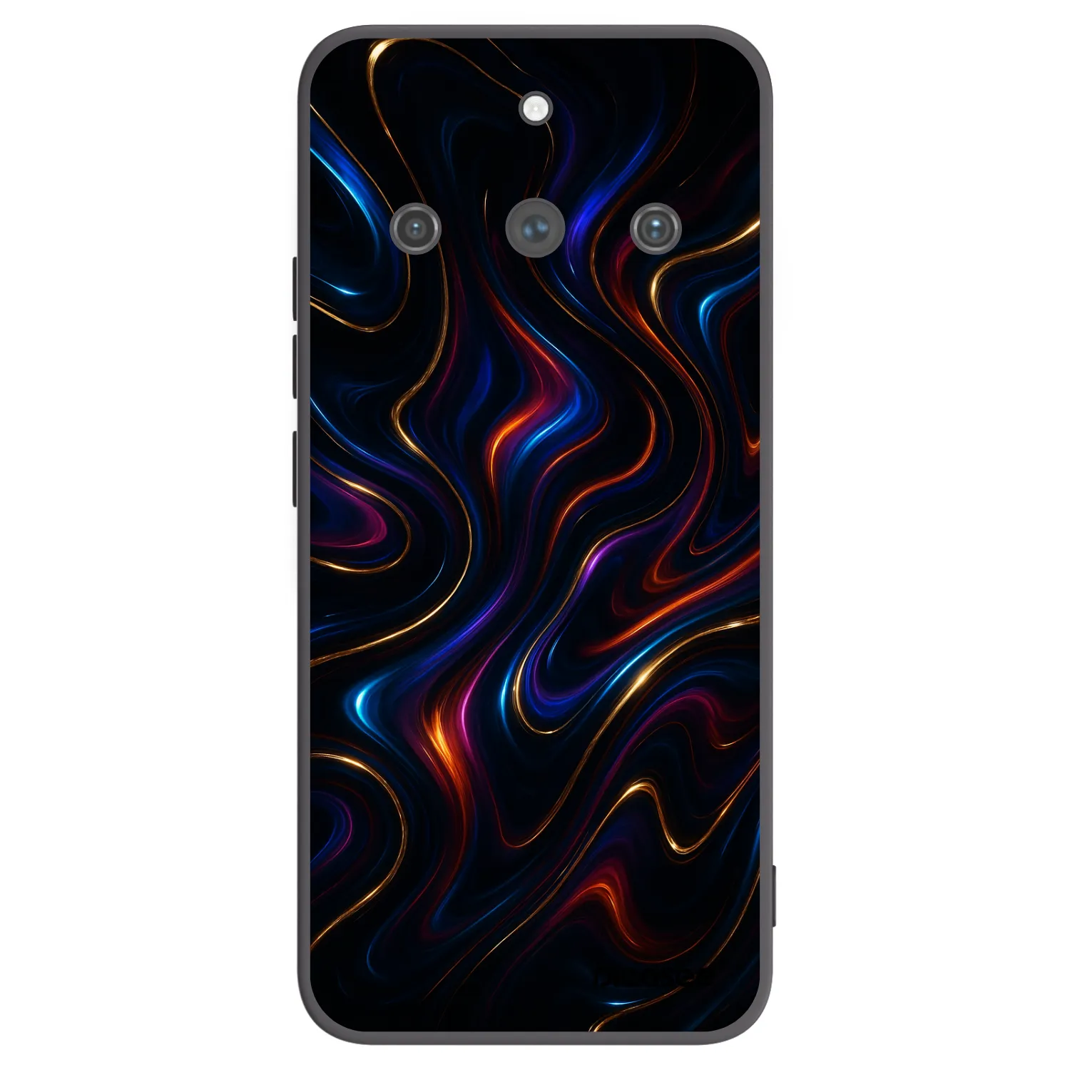 Picasee silikonski črni ovitek za Realme 11 Pro+ - Noir