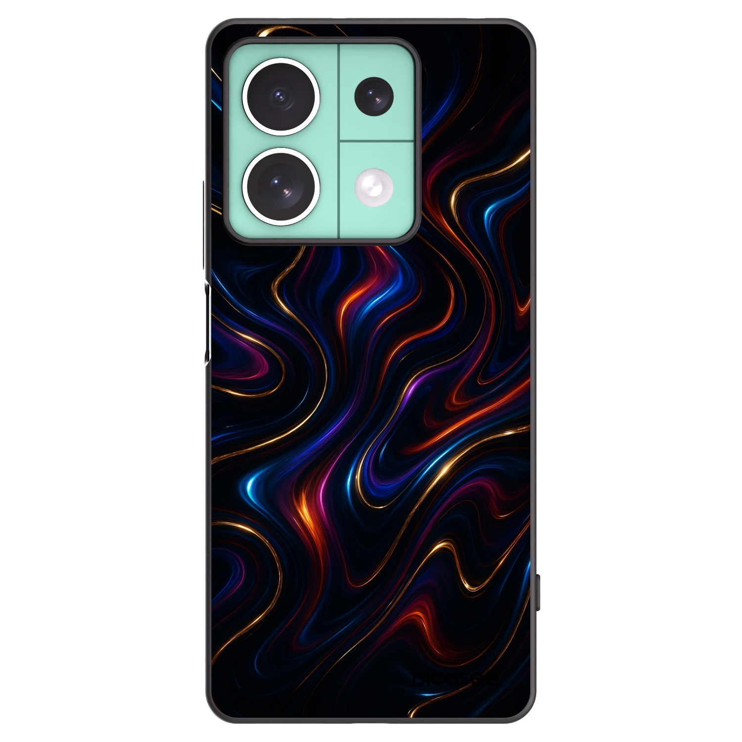 Picasee silikonski črni ovitek za Xiaomi Redmi Note 13 5G - Noir
