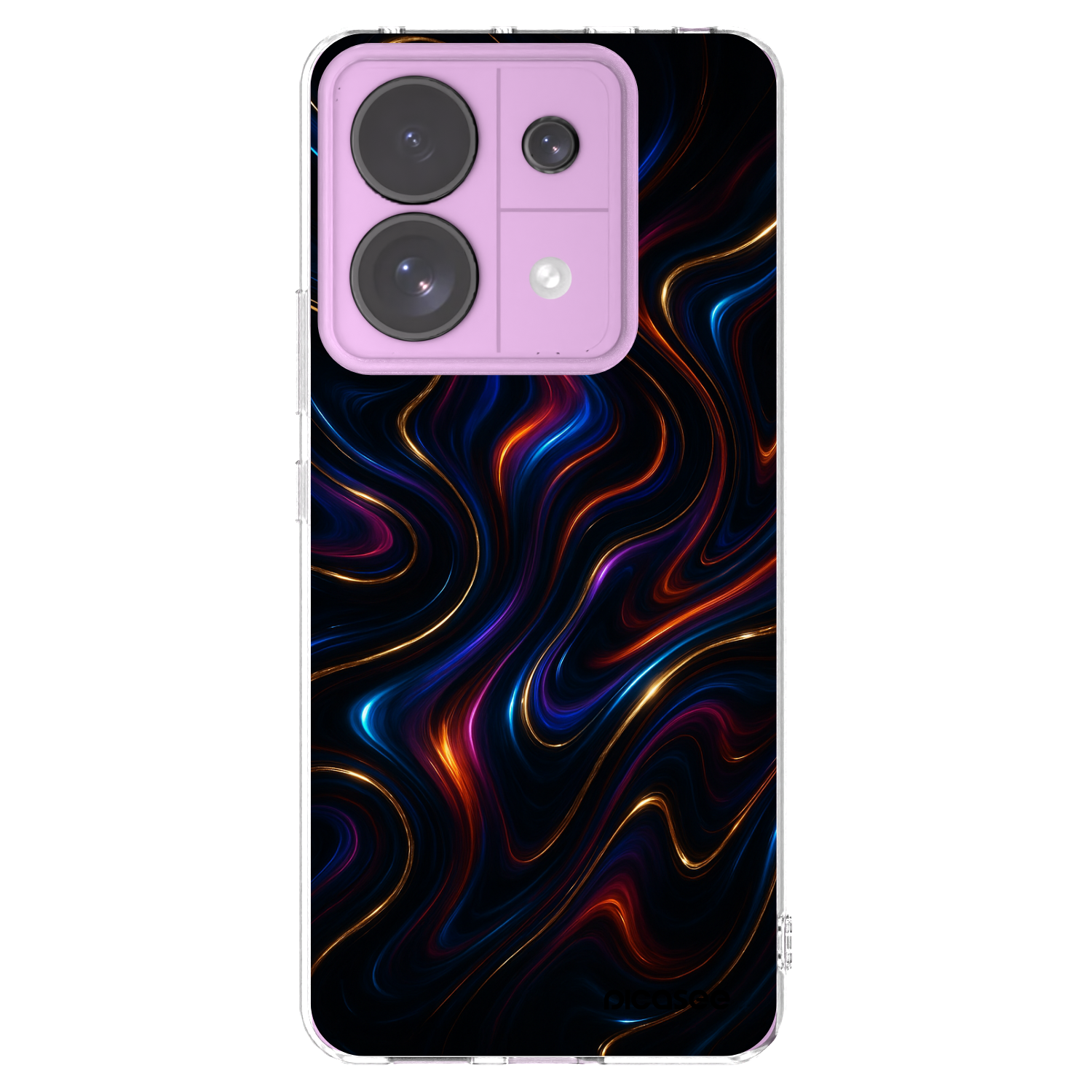 Picasee silikonski prozorni ovitek za Xiaomi Redmi Note 13 Pro 5G - Noir