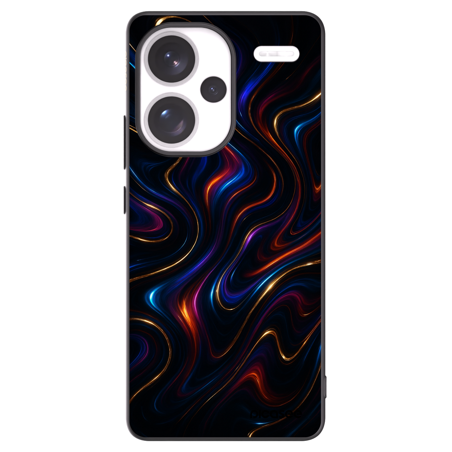 Picasee silikonski črni ovitek za Xiaomi Redmi Note 13 Pro+ 5G - Noir