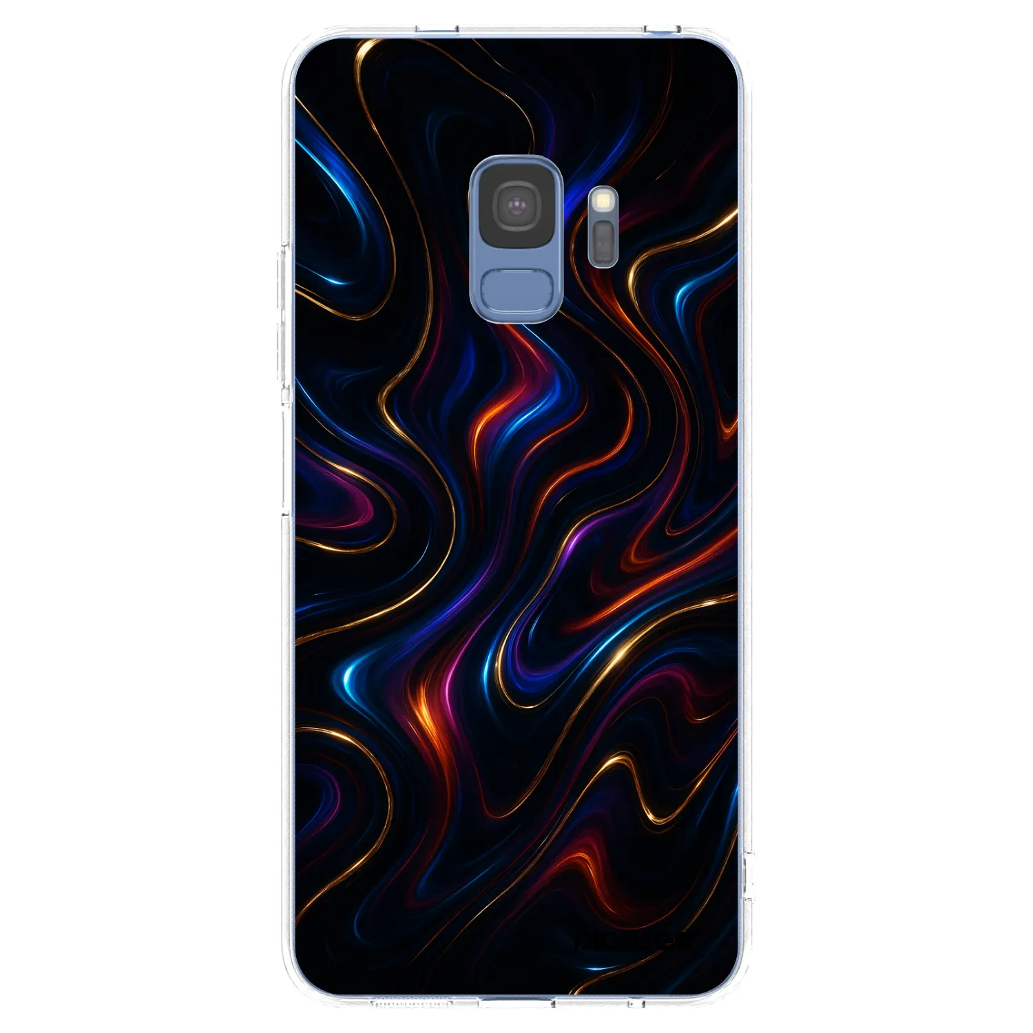 Picasee silikonski prozorni ovitek za Samsung Galaxy S9 G960F - Noir