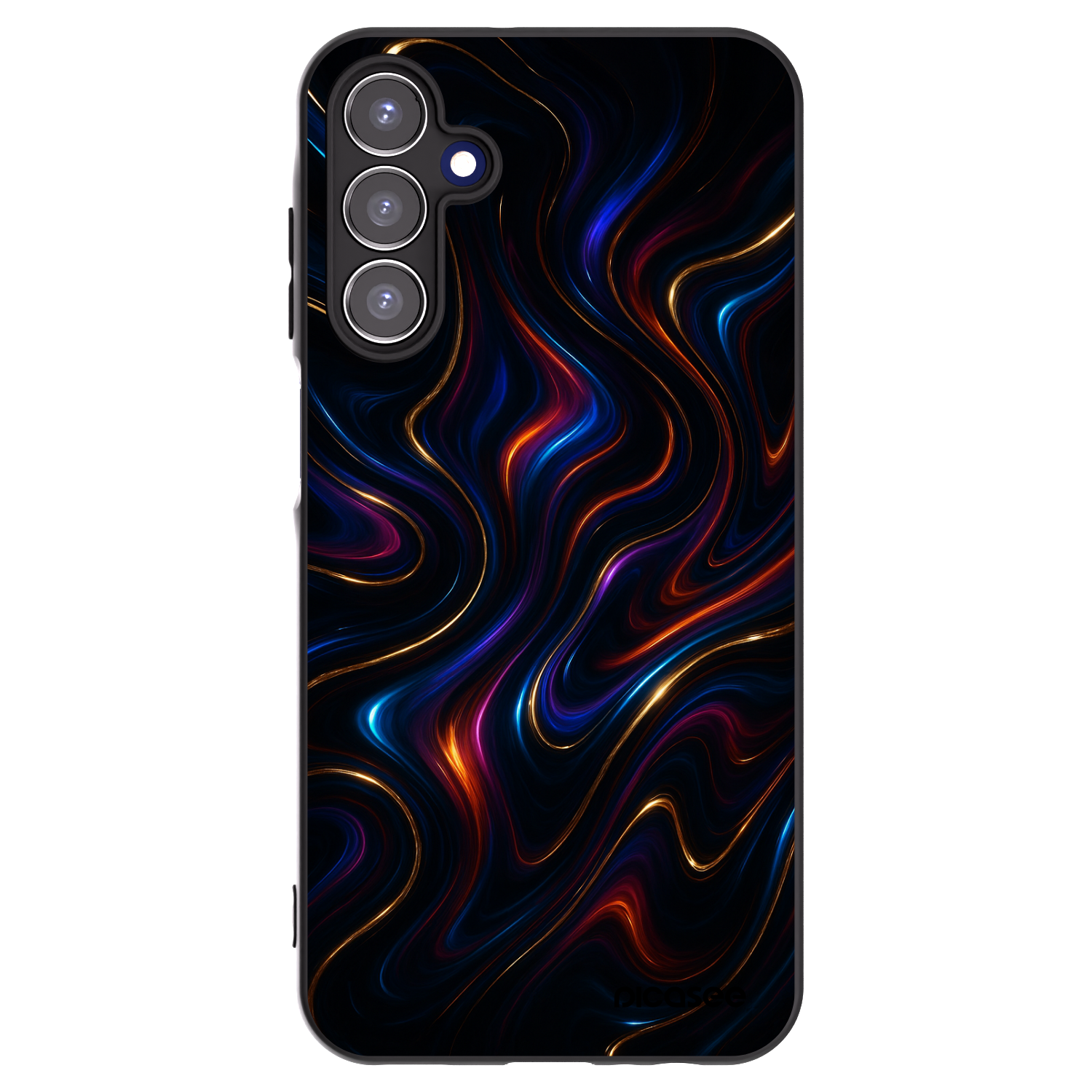 Picasee silikonski črni ovitek za Samsung Galaxy A15 A155F 4G - Noir