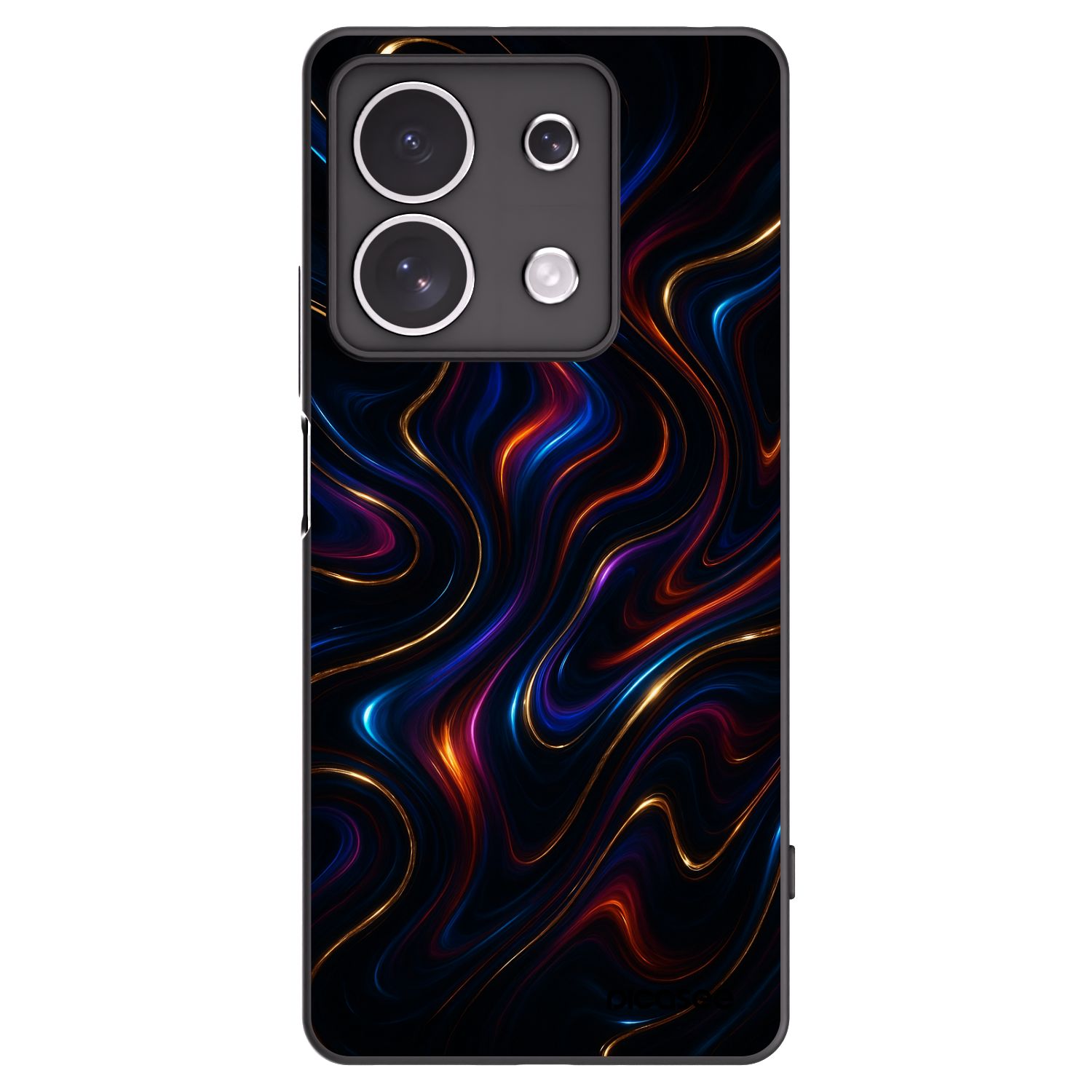 Picasee silikonski črni ovitek za Xiaomi Redmi Note 13 4G - Noir