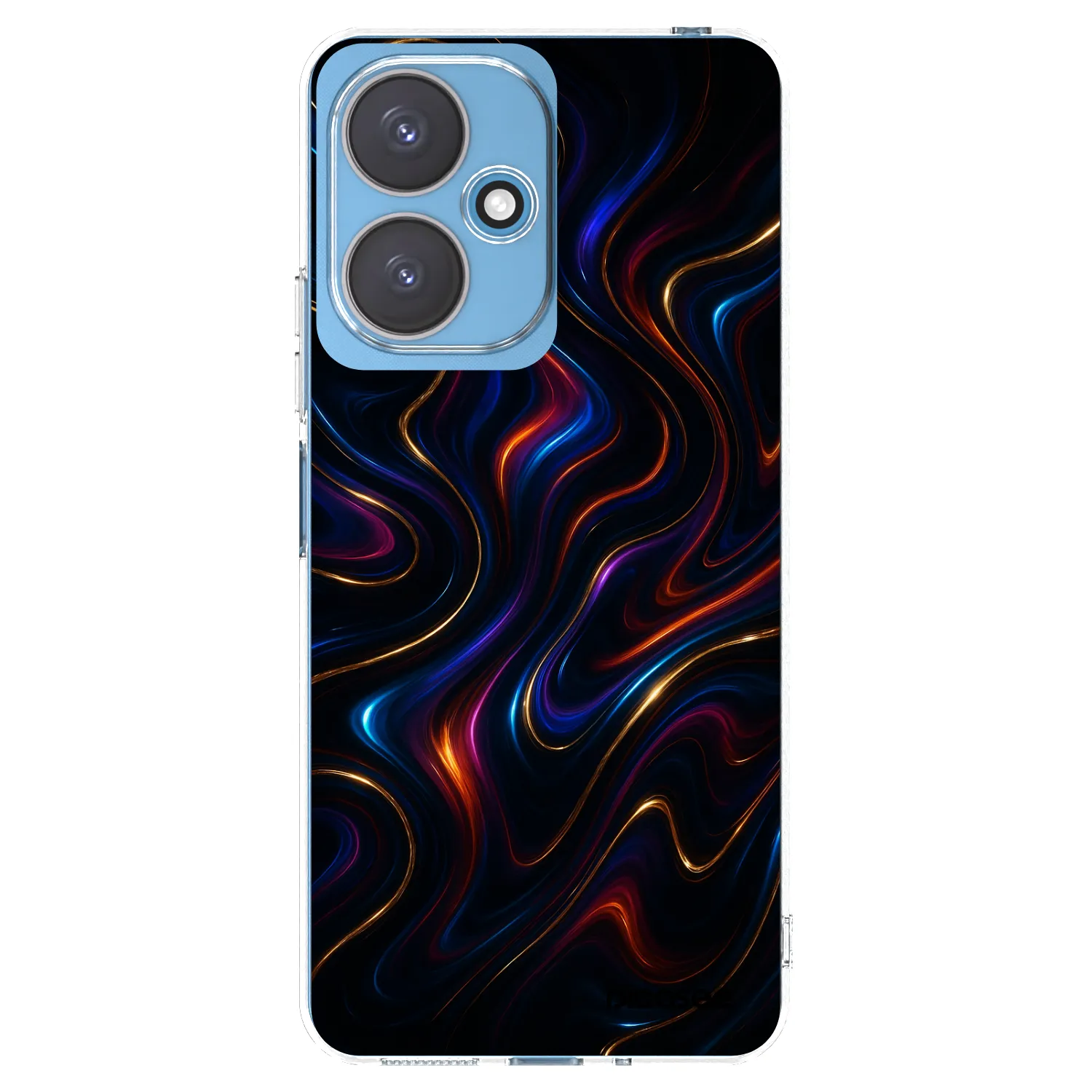 Picasee silikonski prozorni ovitek za Xiaomi Redmi 13C 5G - Noir