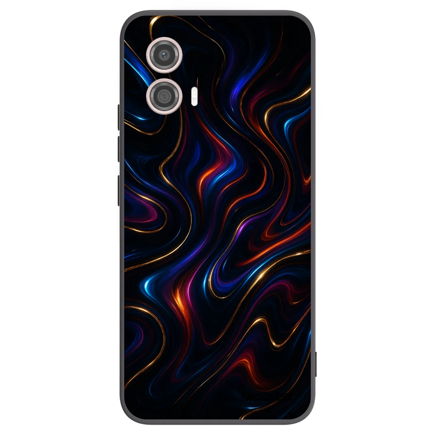 Picasee silikonski črni ovitek za Motorola Moto G53 5G - Noir