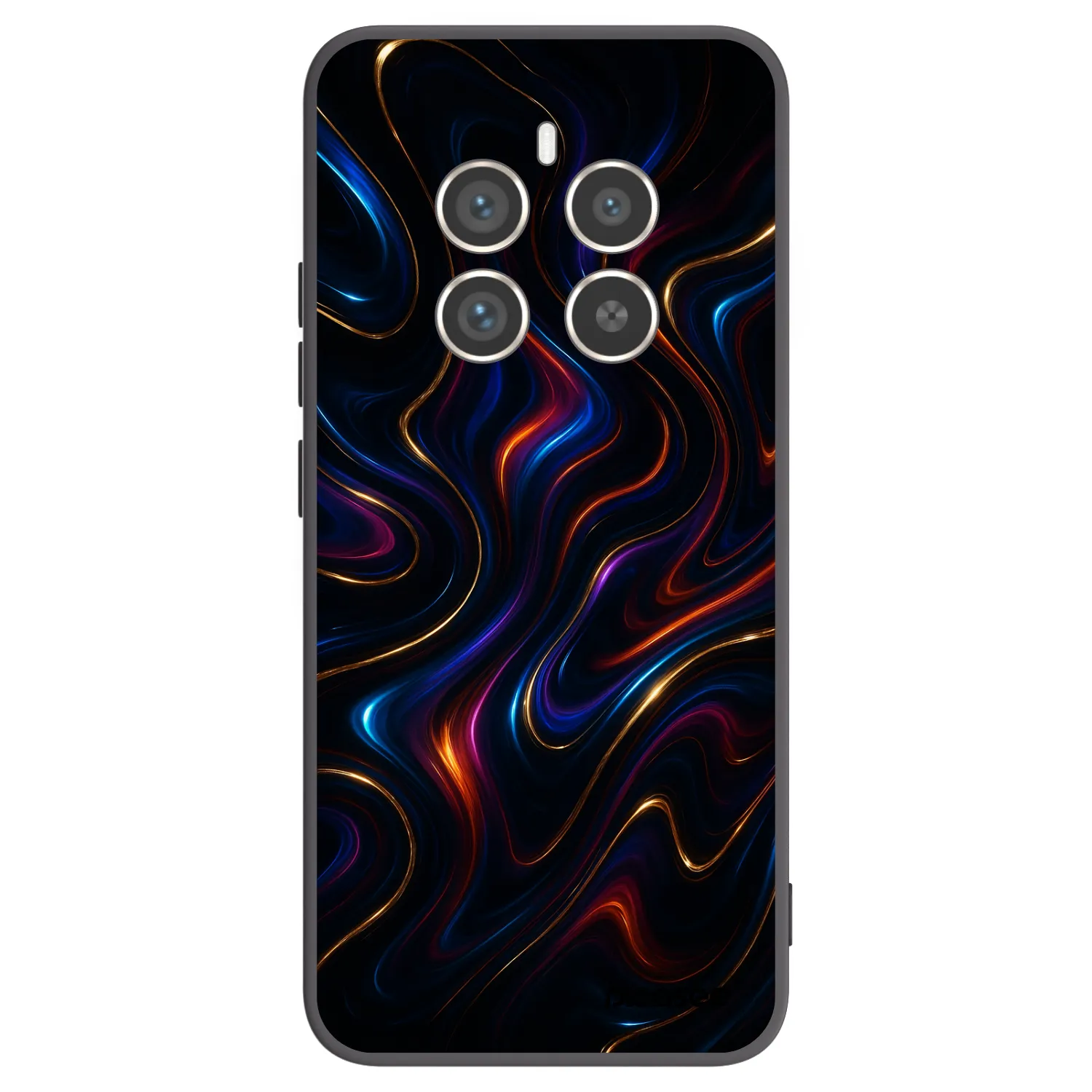 Picasee silikonski črni ovitek za Realme 12 Pro 5G - Noir