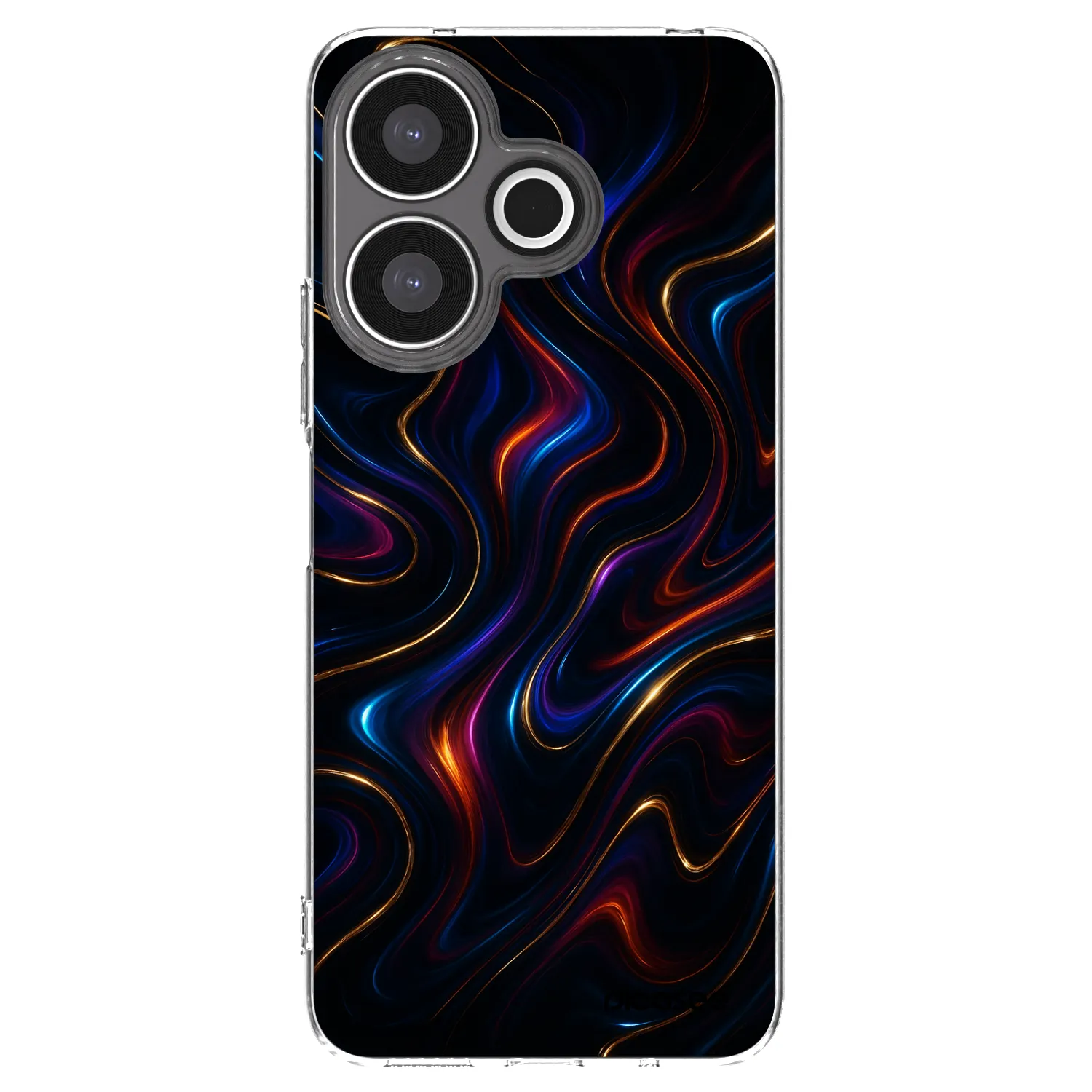 Picasee silikonski prozorni ovitek za Xiaomi Redmi 13 4G - Noir