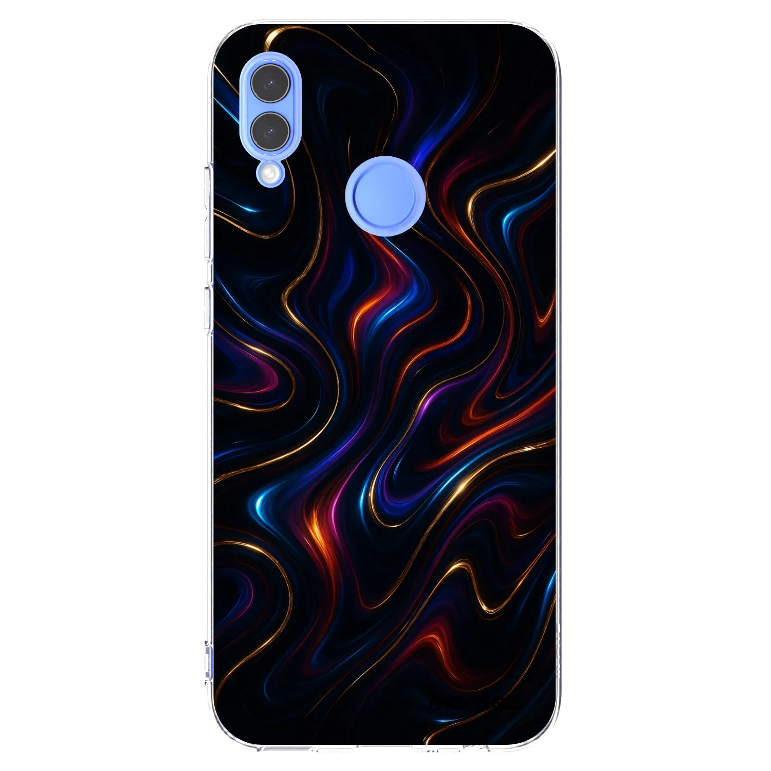 Picasee silikonski prozorni ovitek za Honor 10 Lite - Noir