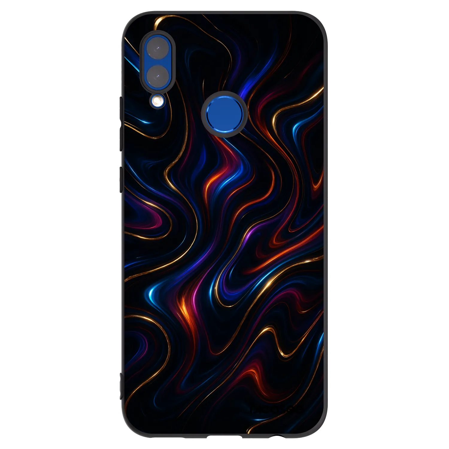 Picasee silikonski črni ovitek za Honor 10 Lite - Noir