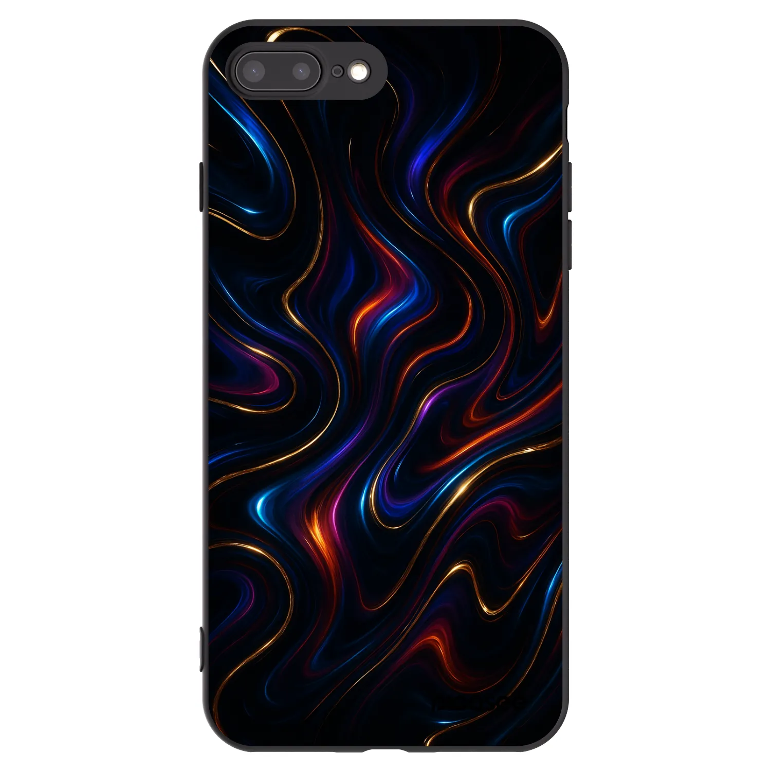 Picasee silikonski črni ovitek za Apple iPhone 7 Plus - Noir