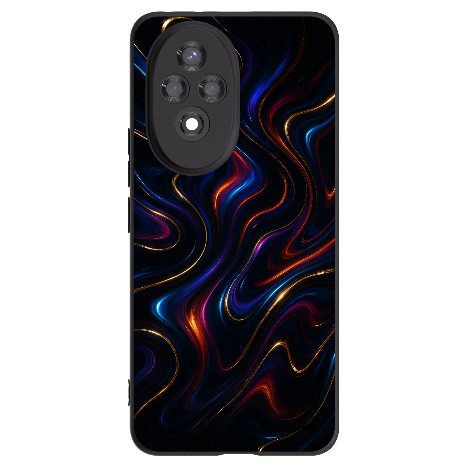 Picasee silikonski črni ovitek za Honor 200 5G - Noir