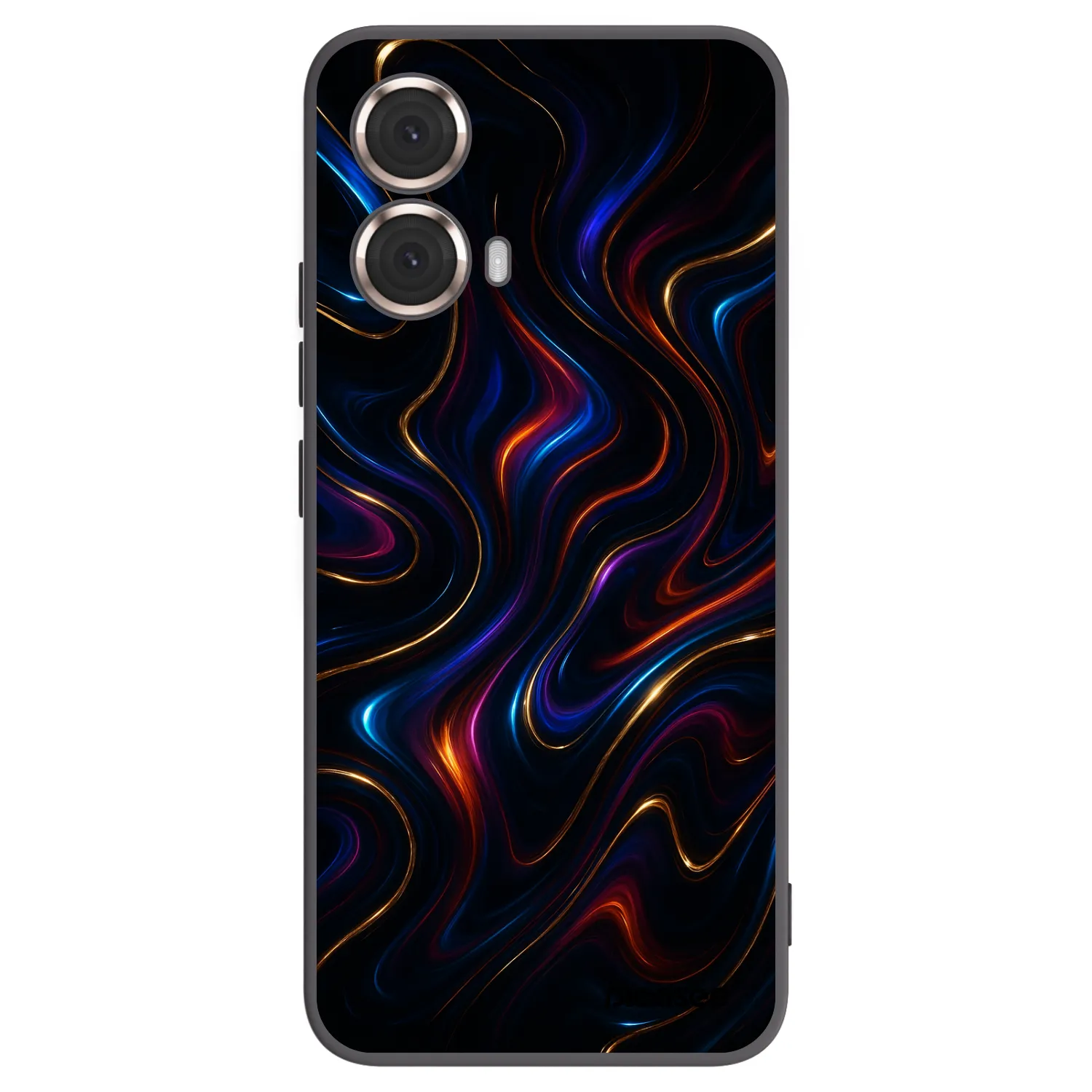 Picasee silikonski črni ovitek za Motorola Moto G85 - Noir