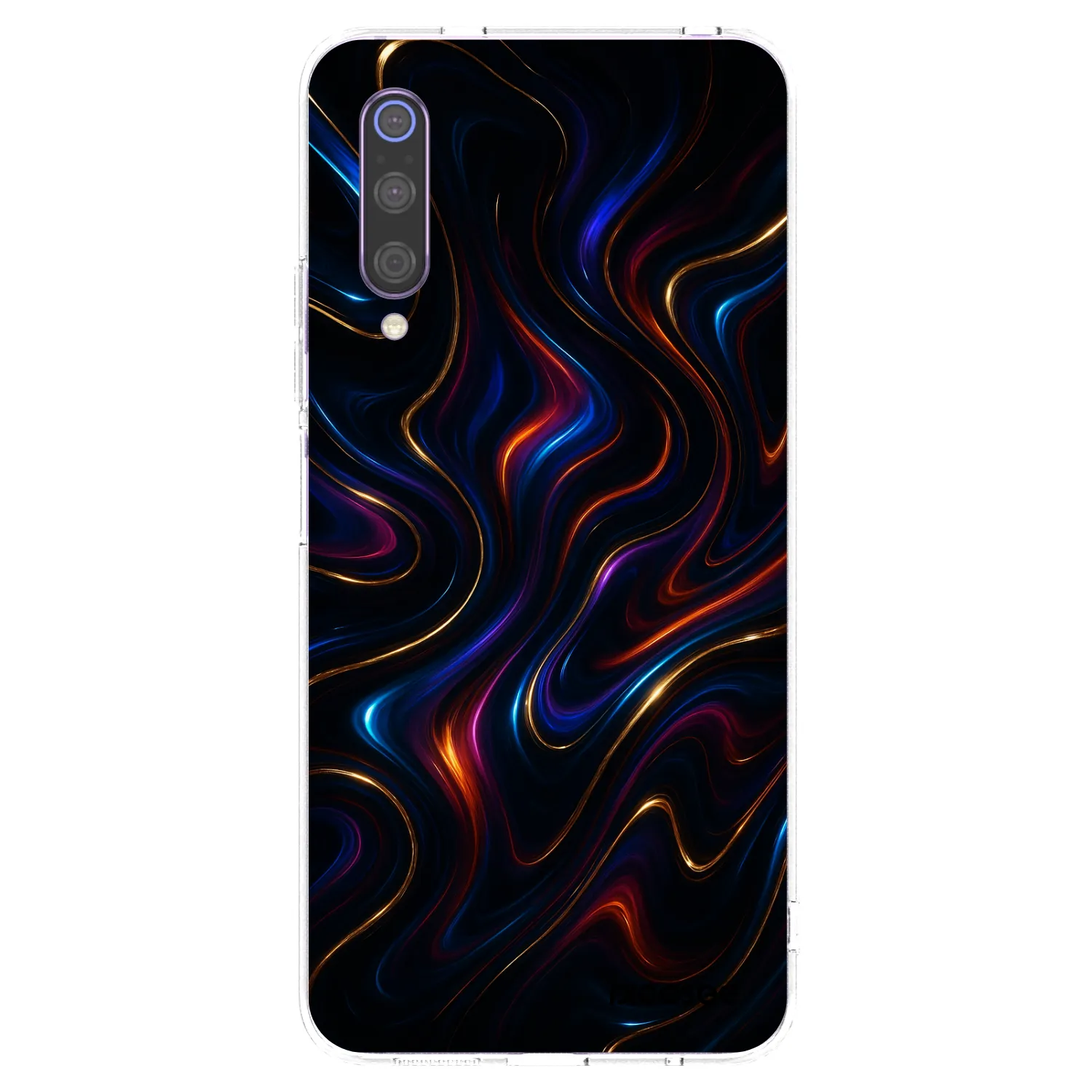 Picasee silikonski prozorni ovitek za Xiaomi Mi 9 - Noir