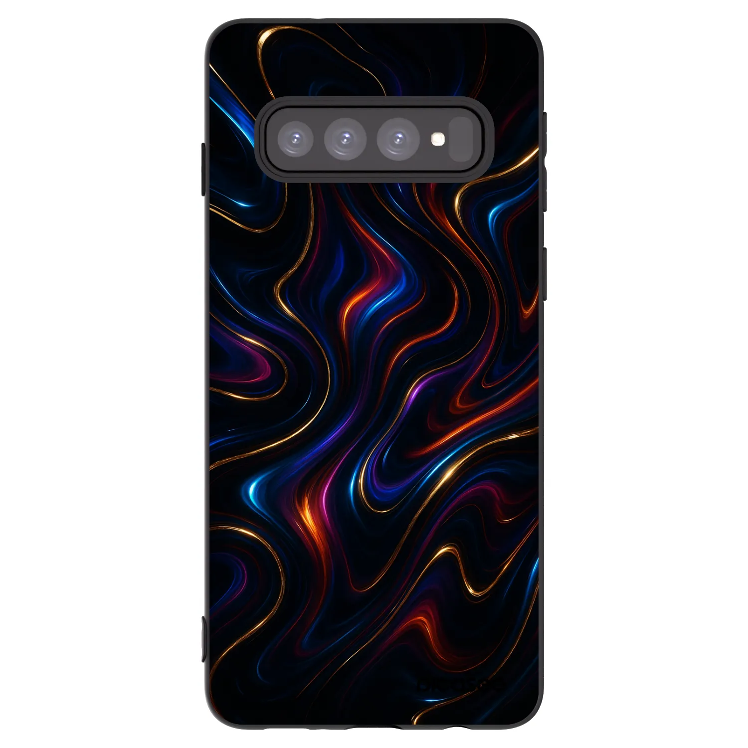 Picasee silikonski črni ovitek za Samsung Galaxy S10 G973 - Noir