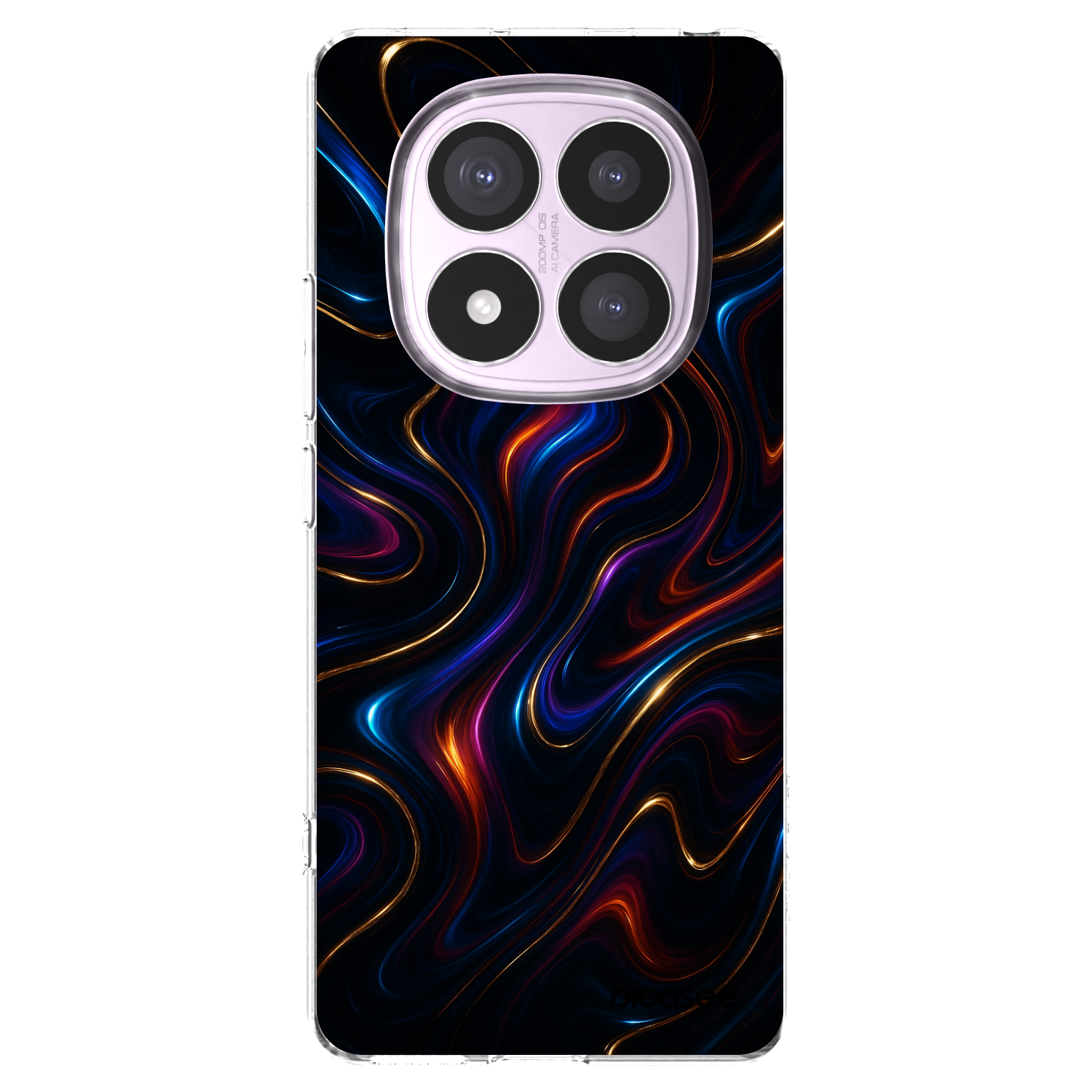 Picasee silikonski prozorni ovitek za Xiaomi Redmi Note 14 Pro 5G - Noir